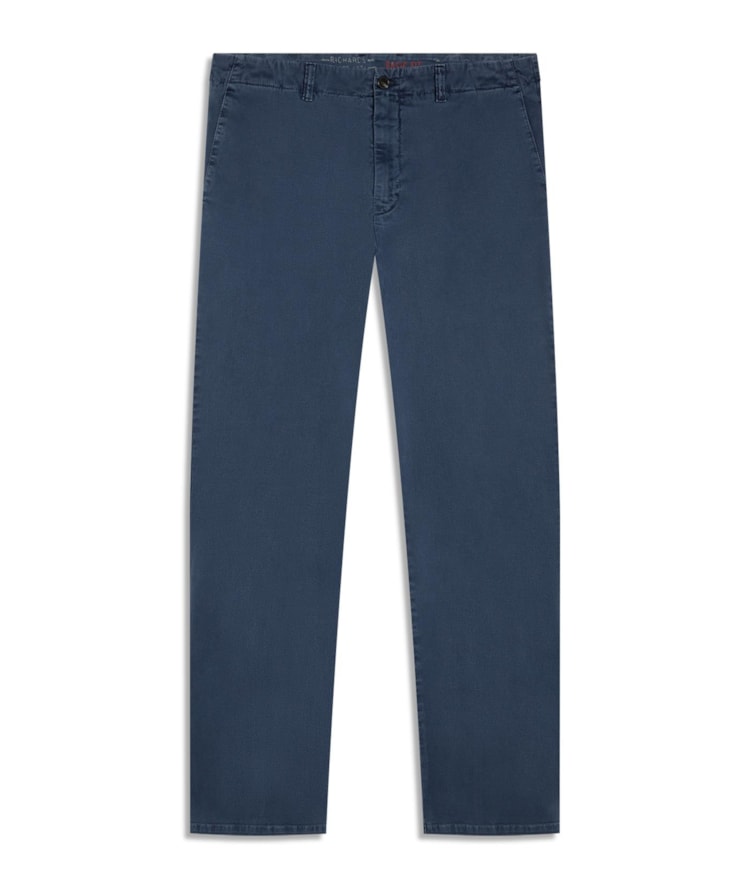 Calca Chino Cós Direto Vmp Basic Fit Marinho