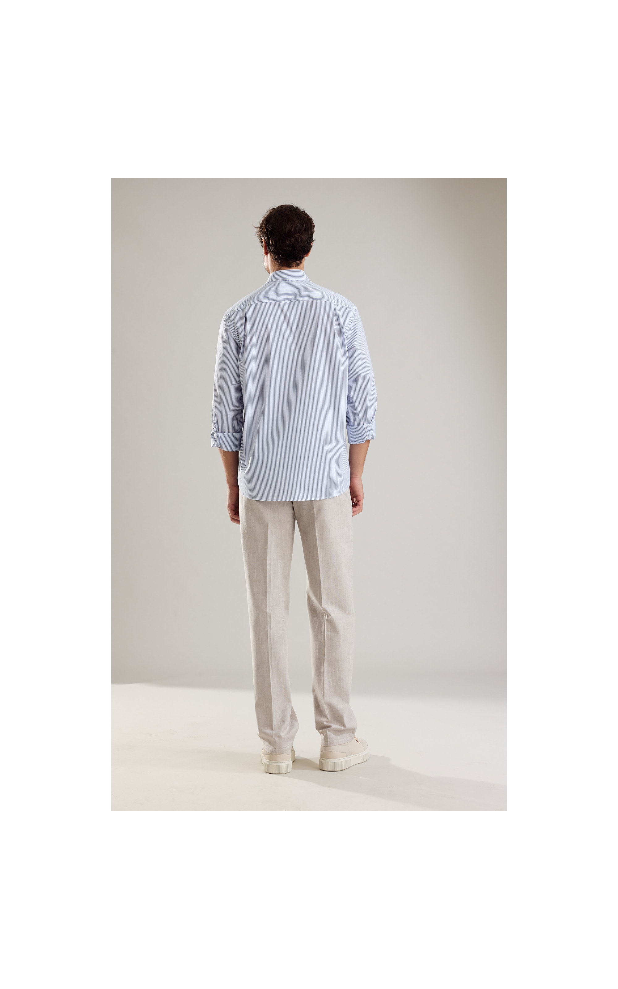 Calça Chino Coton Flame Caqui