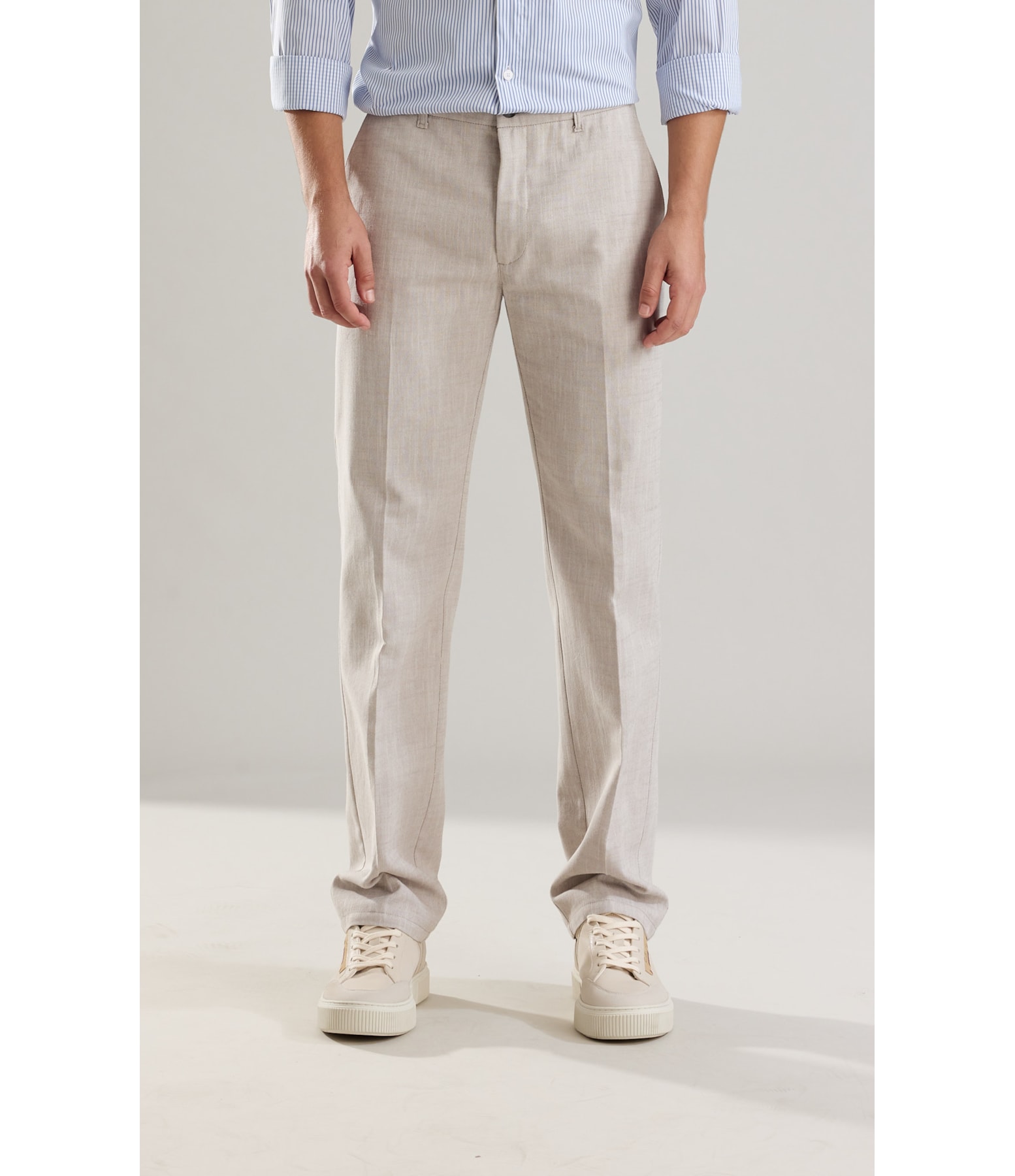 Calça Chino Coton Flame Caqui