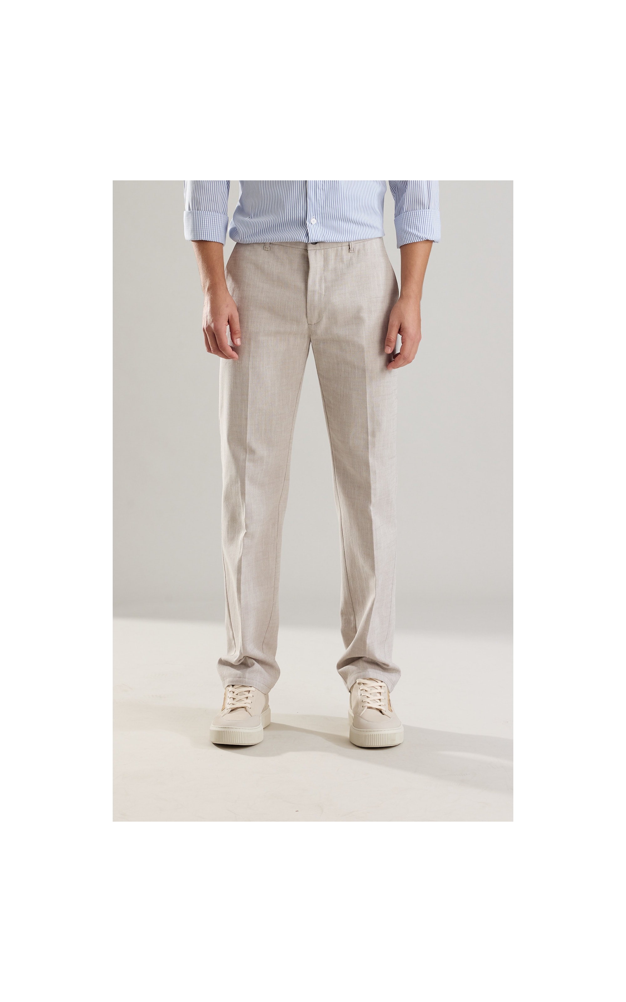 Calça Chino Coton Flame Caqui