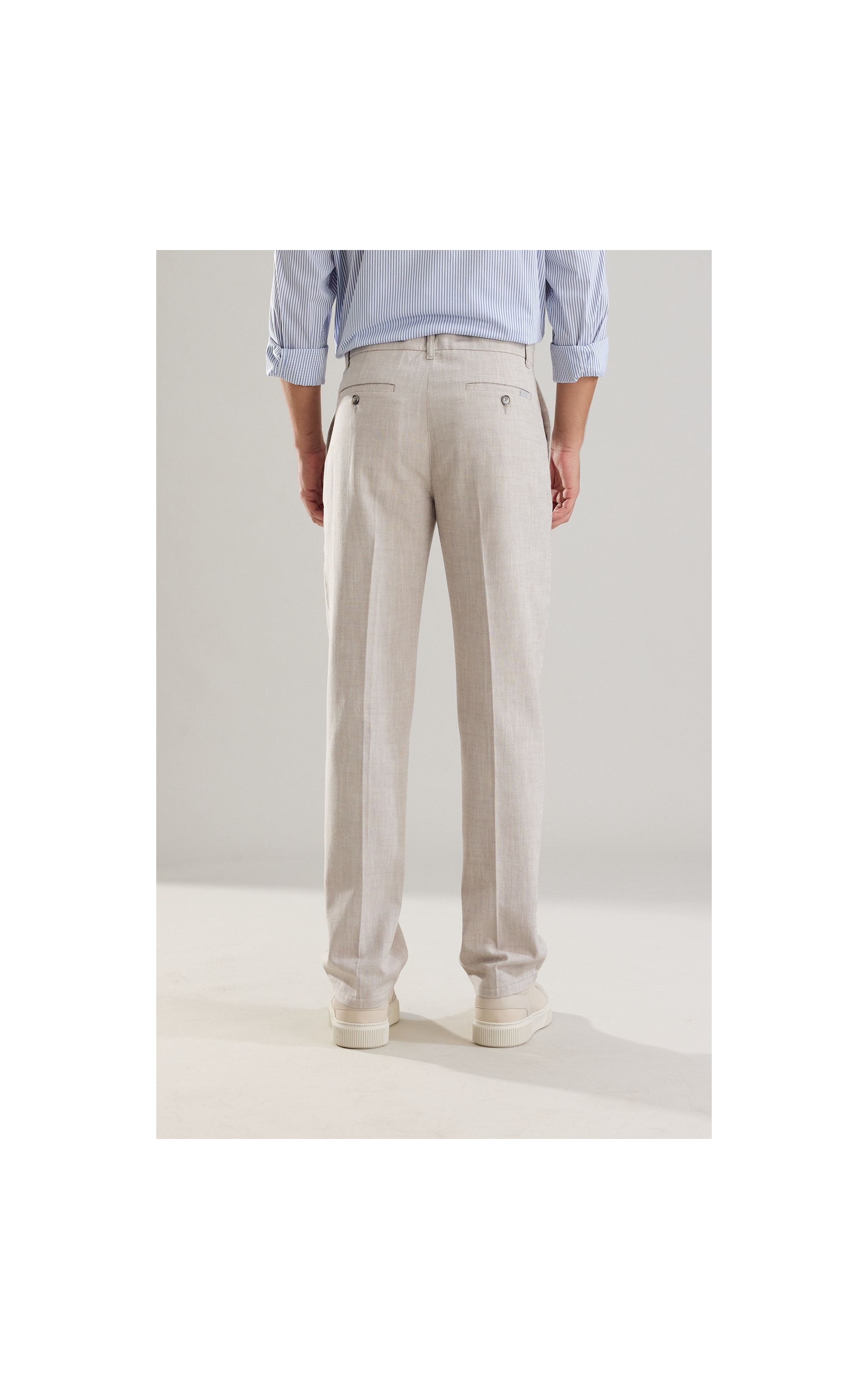 Calça Chino Coton Flame Caqui