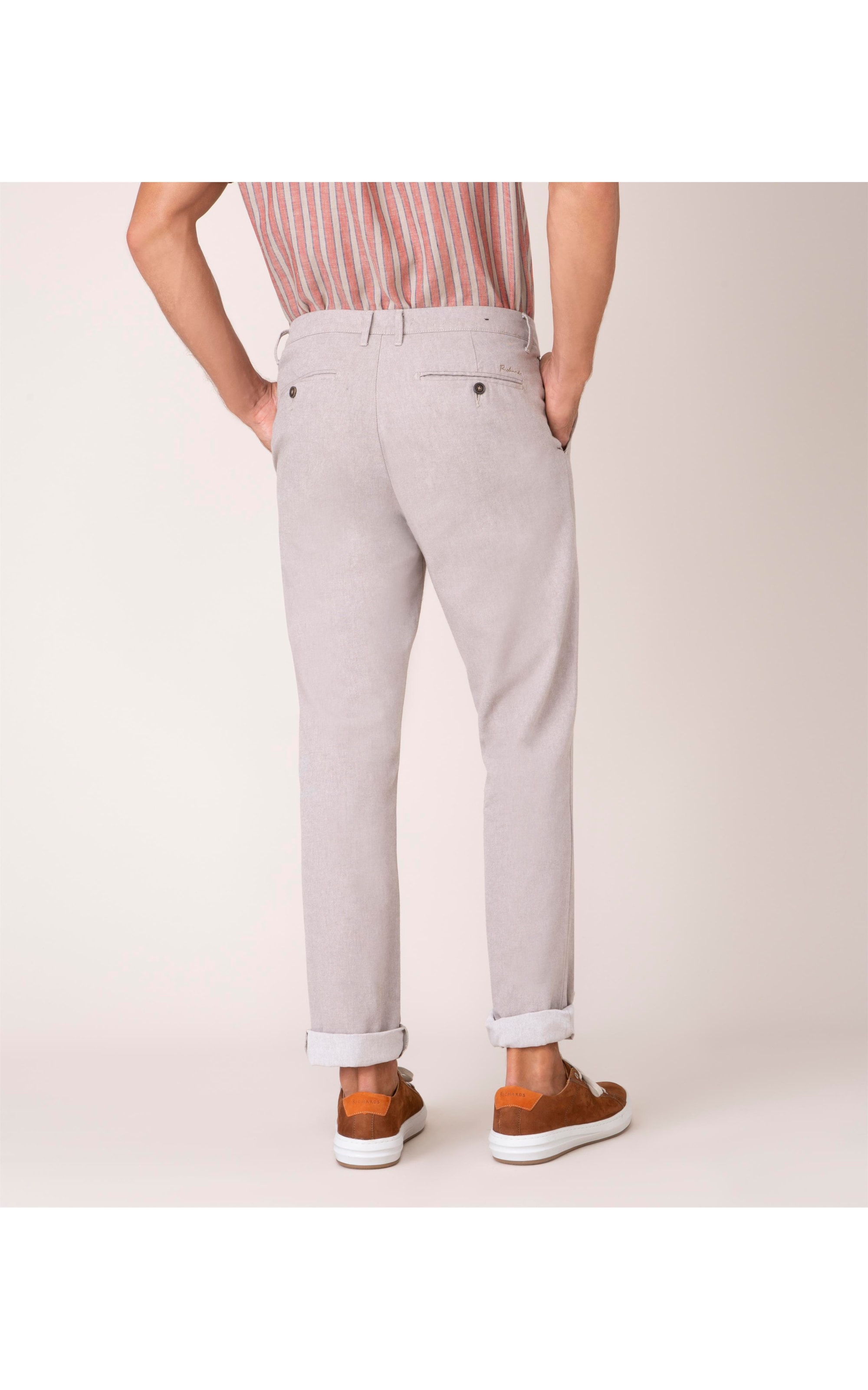 Calça Chino Cotton Sarja Tabaco