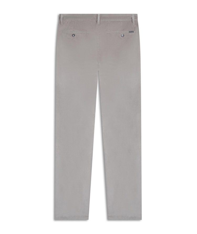 Calca Chino Custom Fit Veludo Span Caqui
