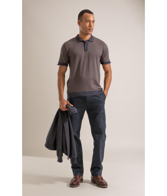 Calça Chino Dark Navy