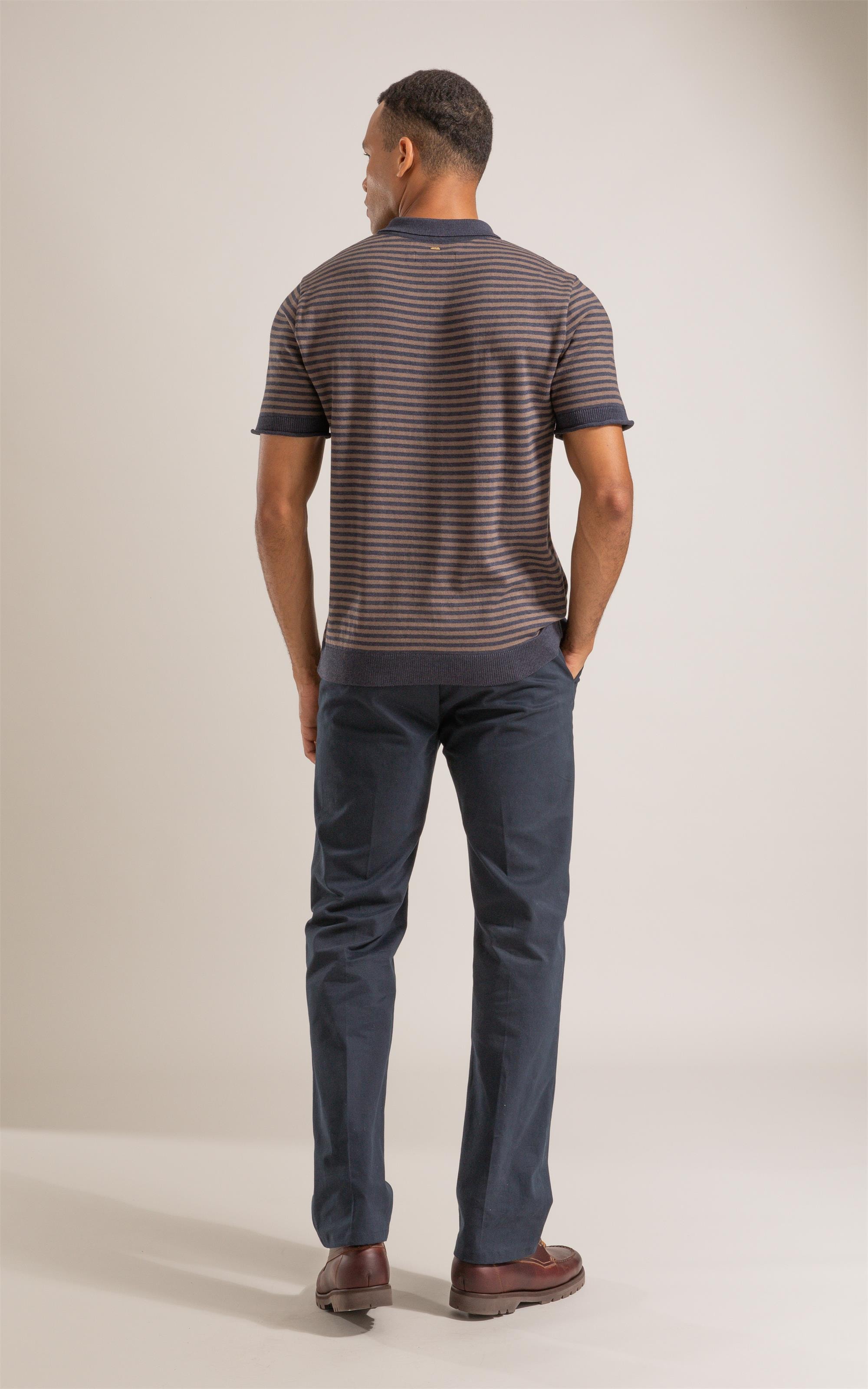 Calça Chino Dark Navy