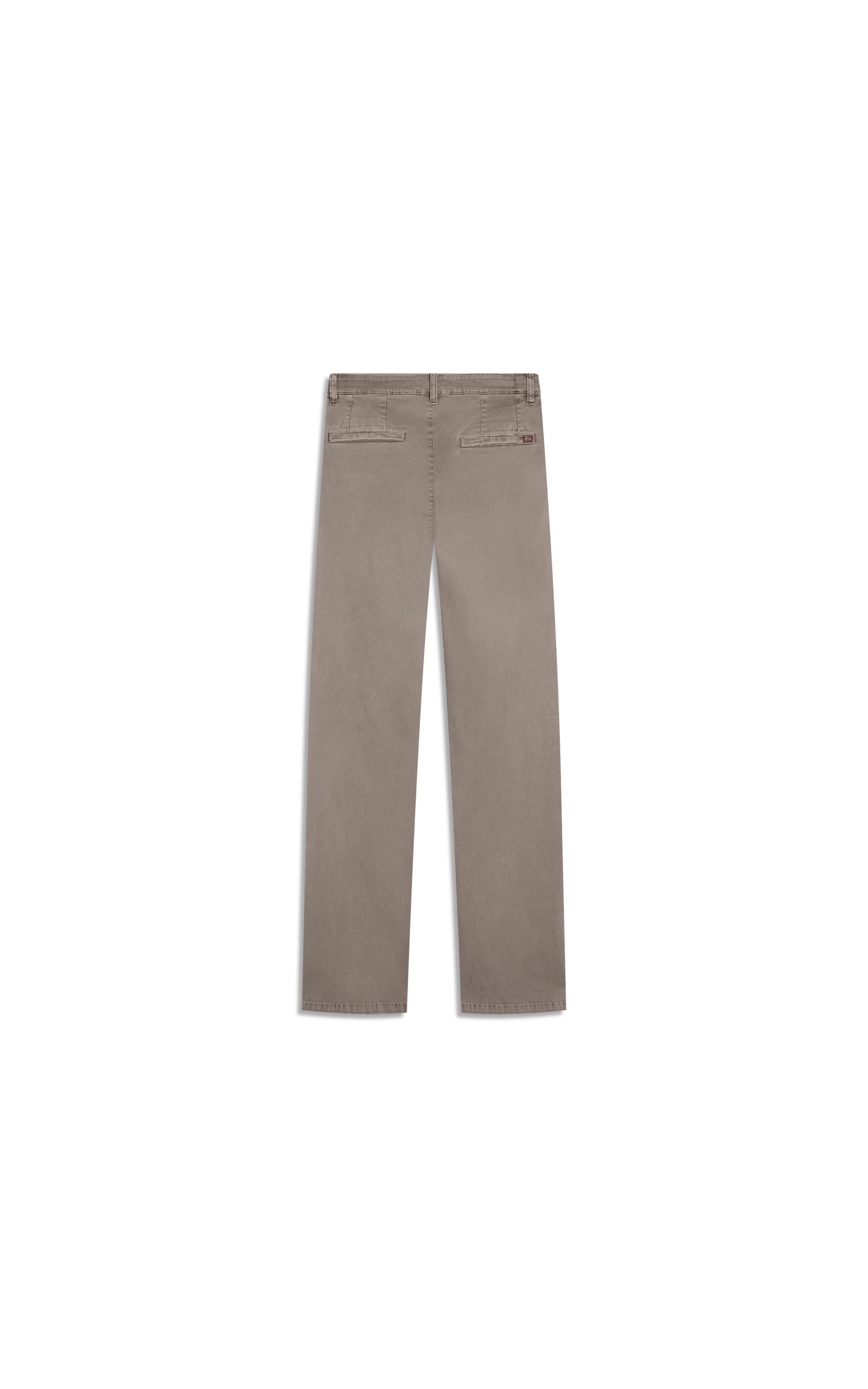 Calca Chino Det Reta Vmp Castor