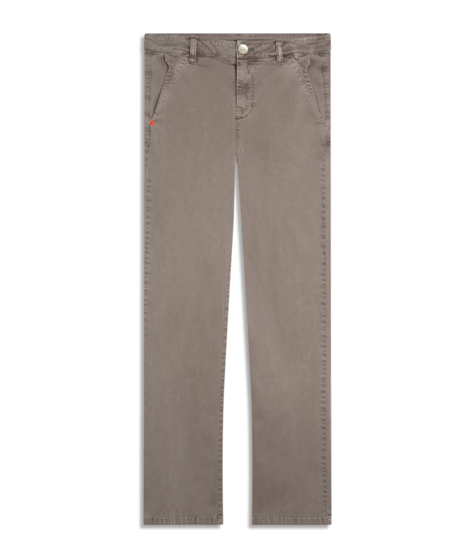 Calca Chino Det Reta Vmp Castor