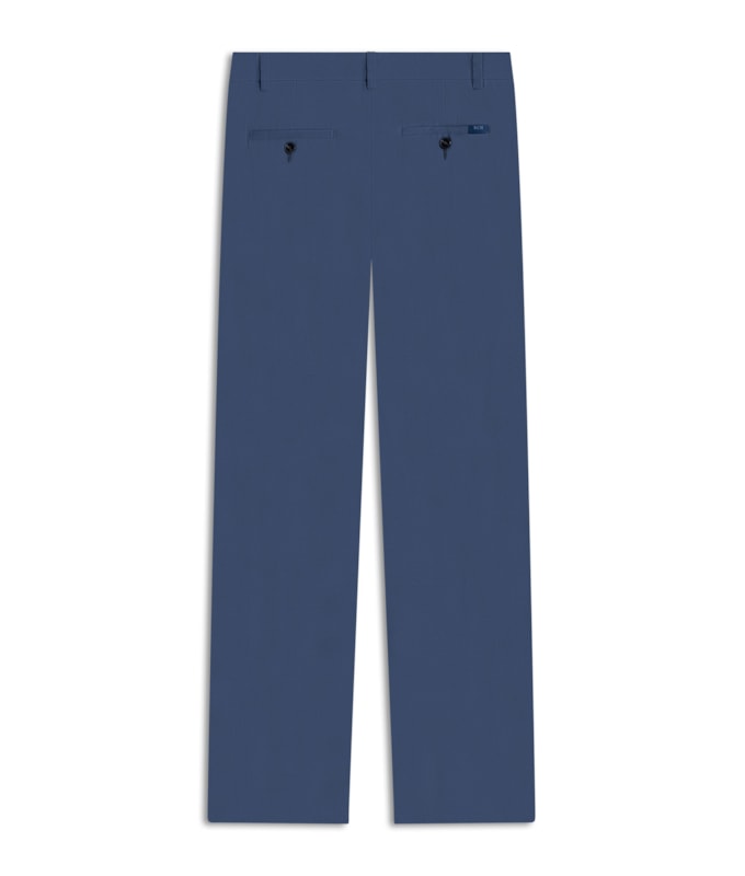 Calça Chino Dominique Azul Seco