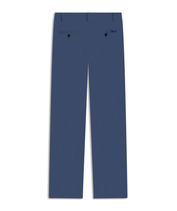 Calça Chino Dominique Azul Seco