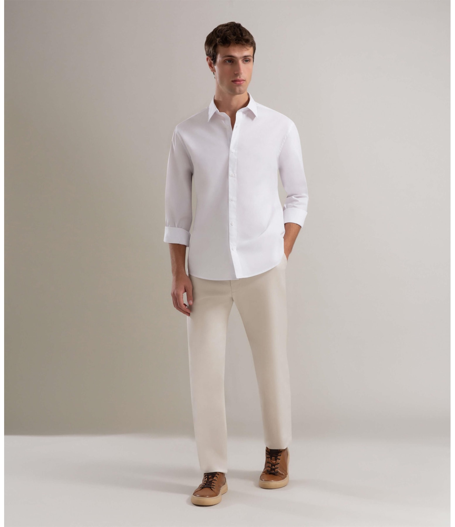 Calça Chino Double Layer Sandy