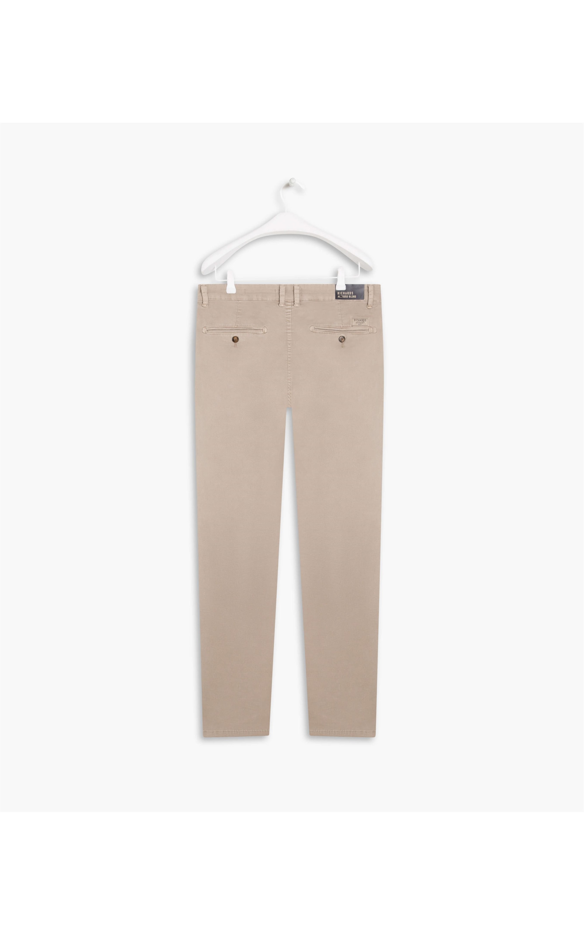 Calça Chino Jogging Color Cinza Medio