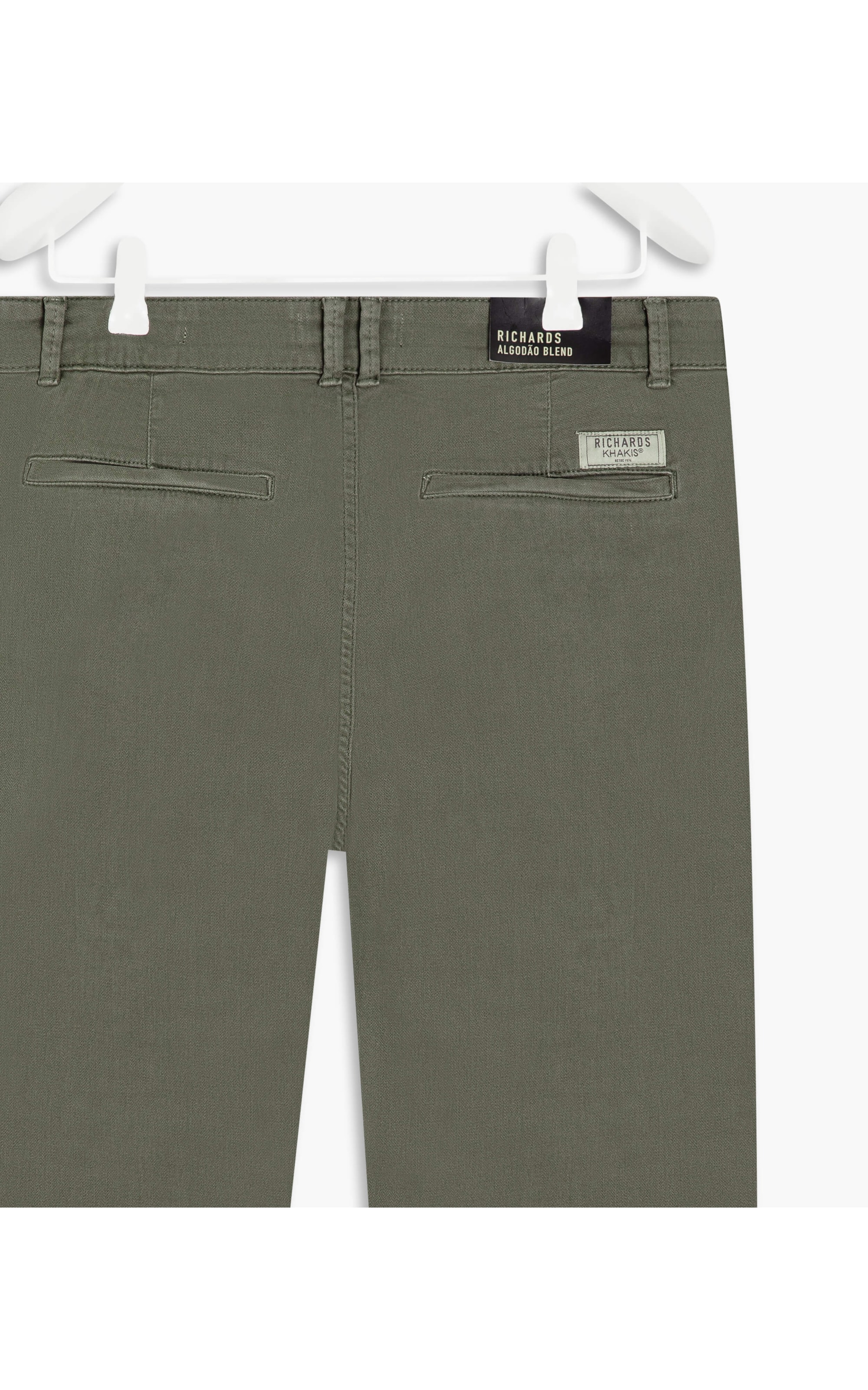Calça Chino Jogging Color Verde Escuro