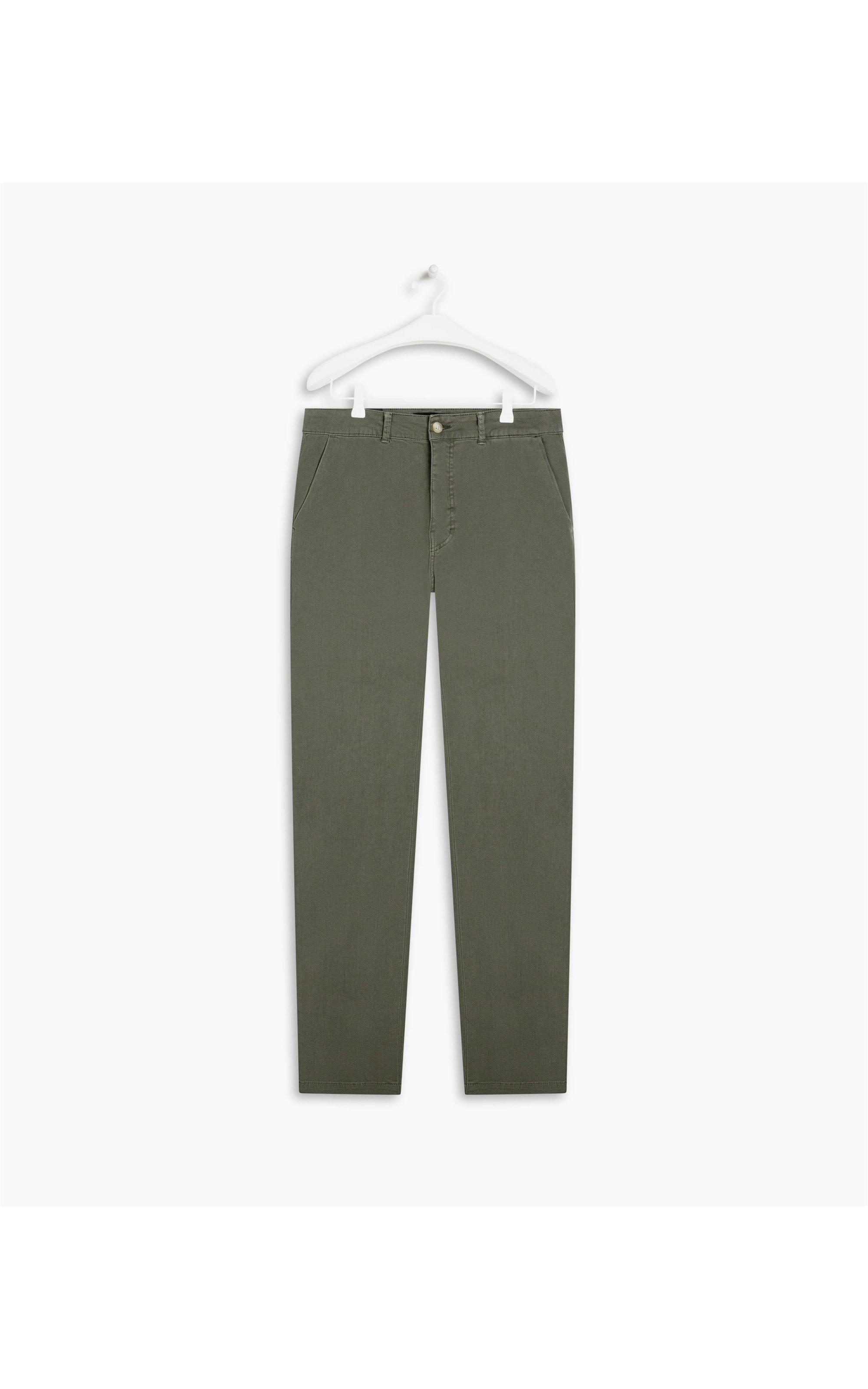 Calça Chino Jogging Color Verde Escuro