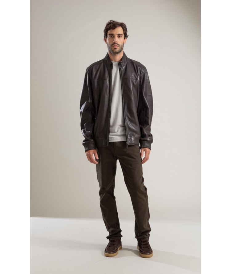 Calça Chino Jogging Custom Fit Pd Musgo