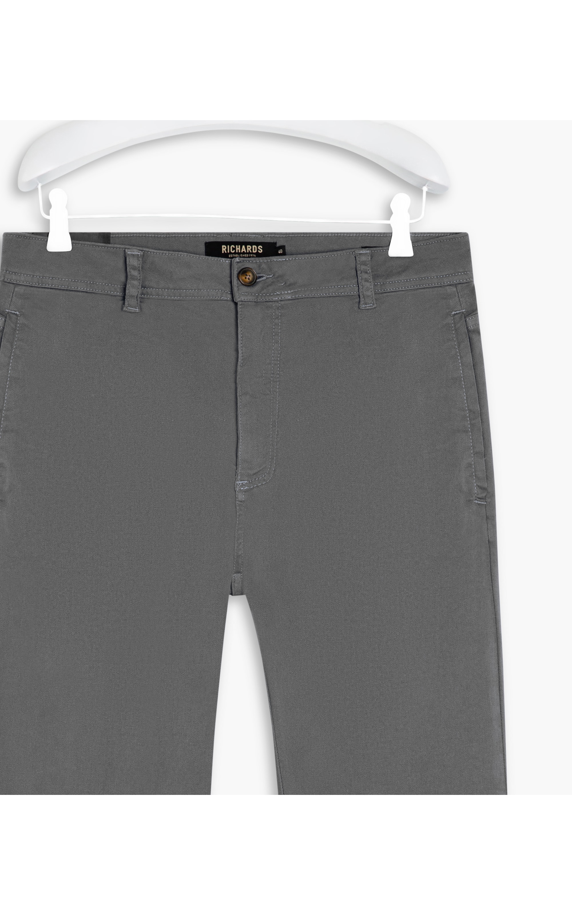 Calça Chino Jogging Grafite
