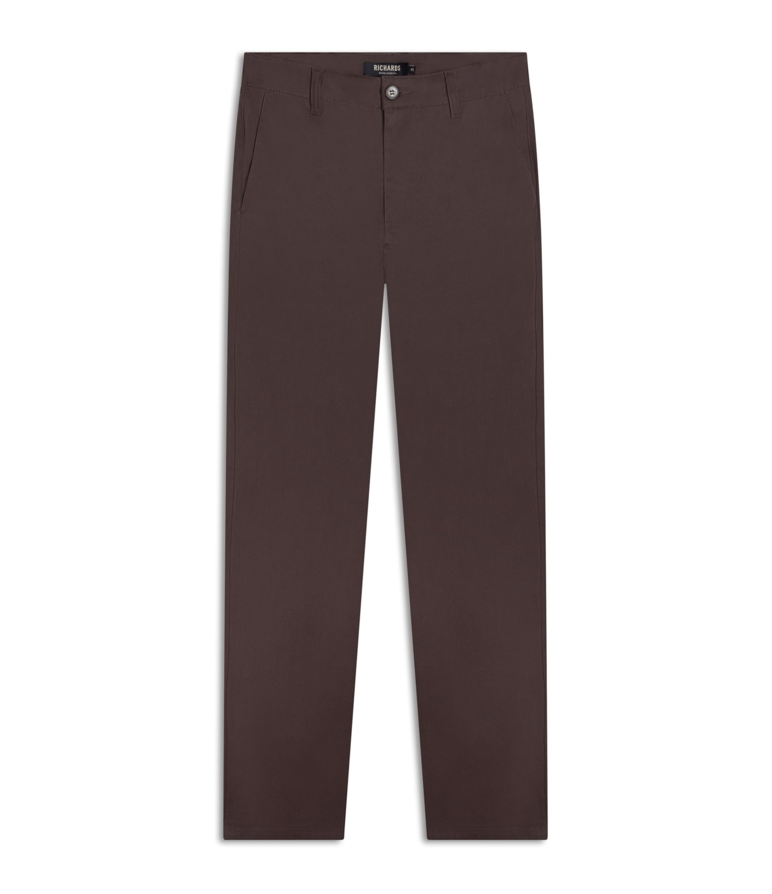 Calca Chino Jogging Pd Custom Fit Marrom