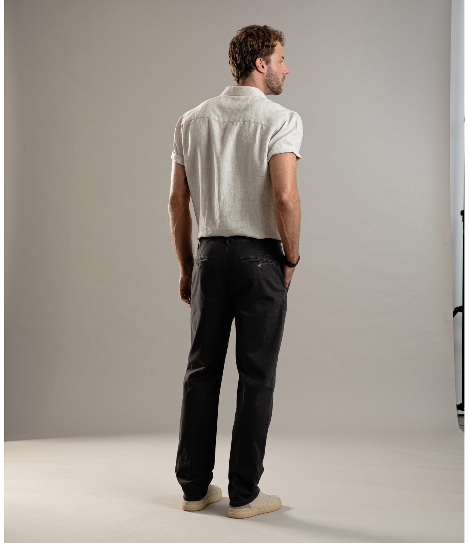 Calça Chino Jogging Preppy Fuji  Plumbo