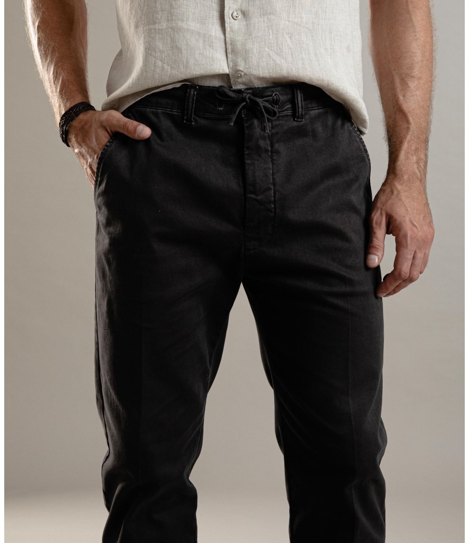 Calça Chino Jogging Preppy Fuji  Plumbo