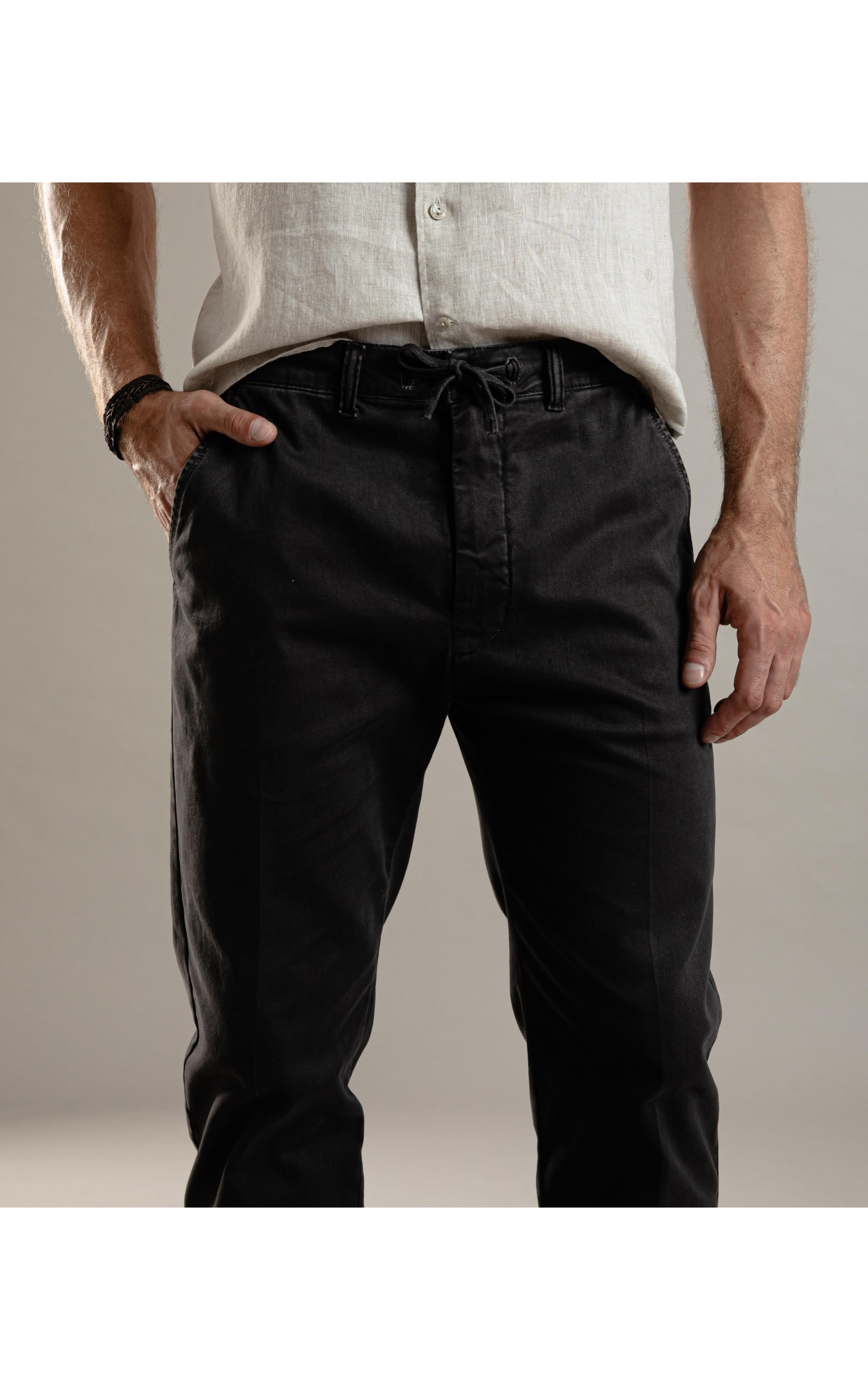 Calça Chino Jogging Preppy Fuji  Plumbo