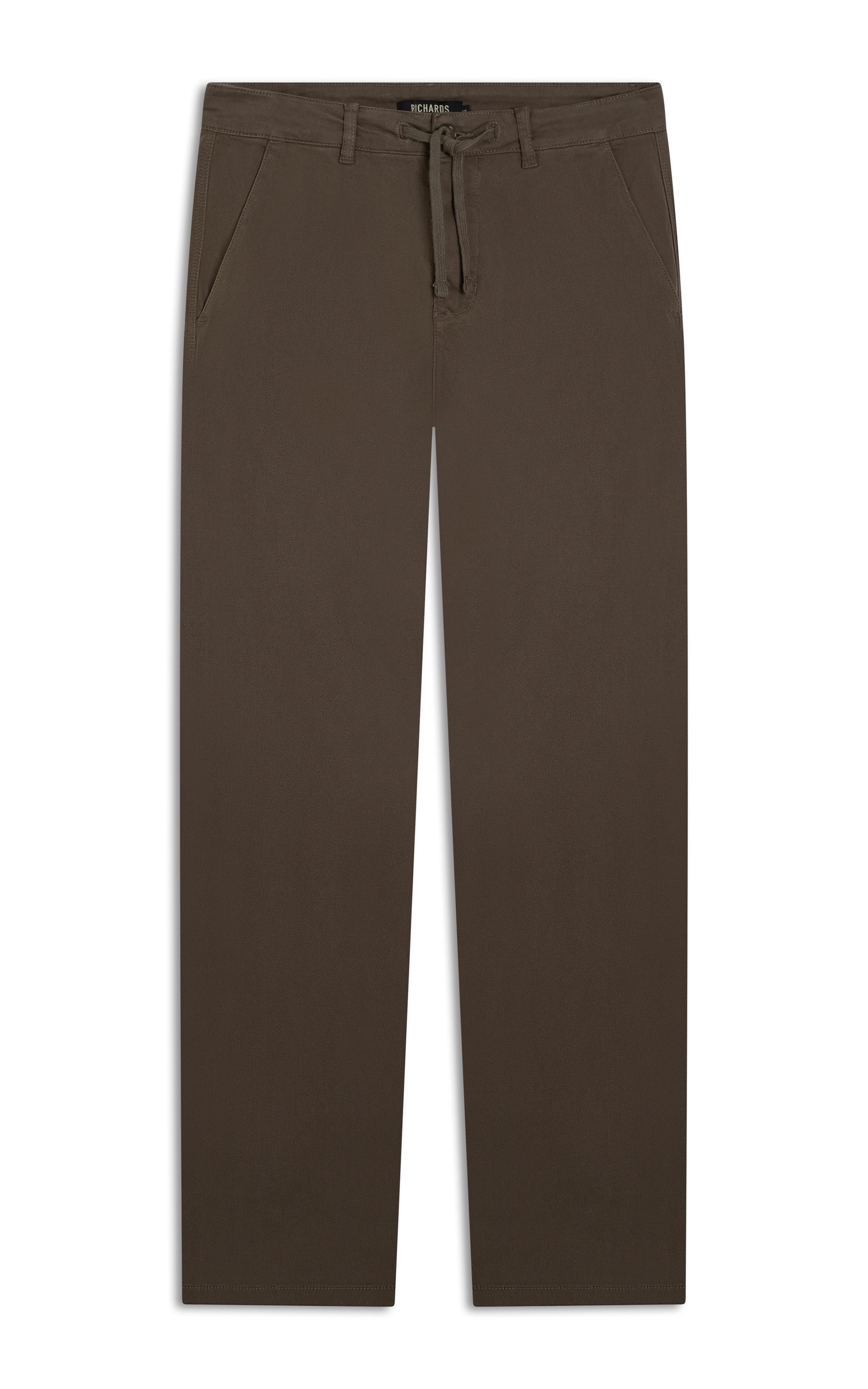 Calça Chino Jogging Preppy Fuji Tabaco