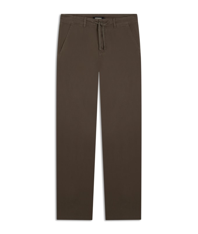 Calça Chino Jogging Preppy Fuji Tabaco