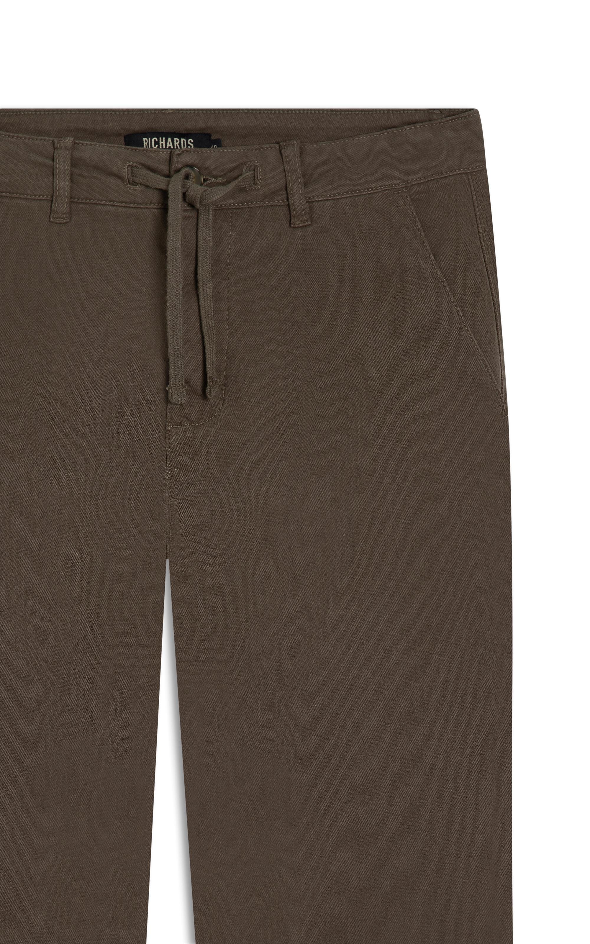Calça Chino Jogging Preppy Fuji Tabaco