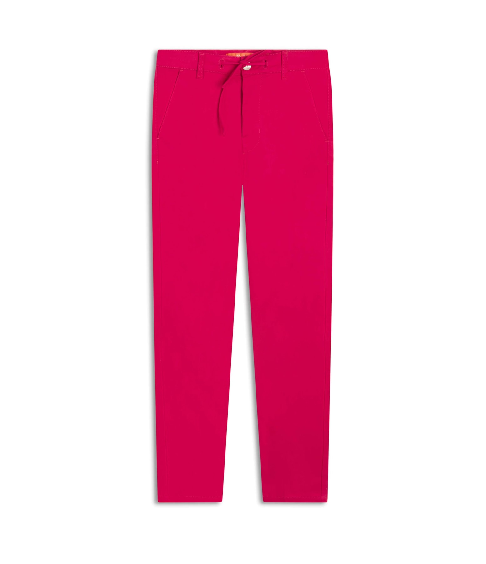 Calça Chino Jogging Preppy Mom Pink