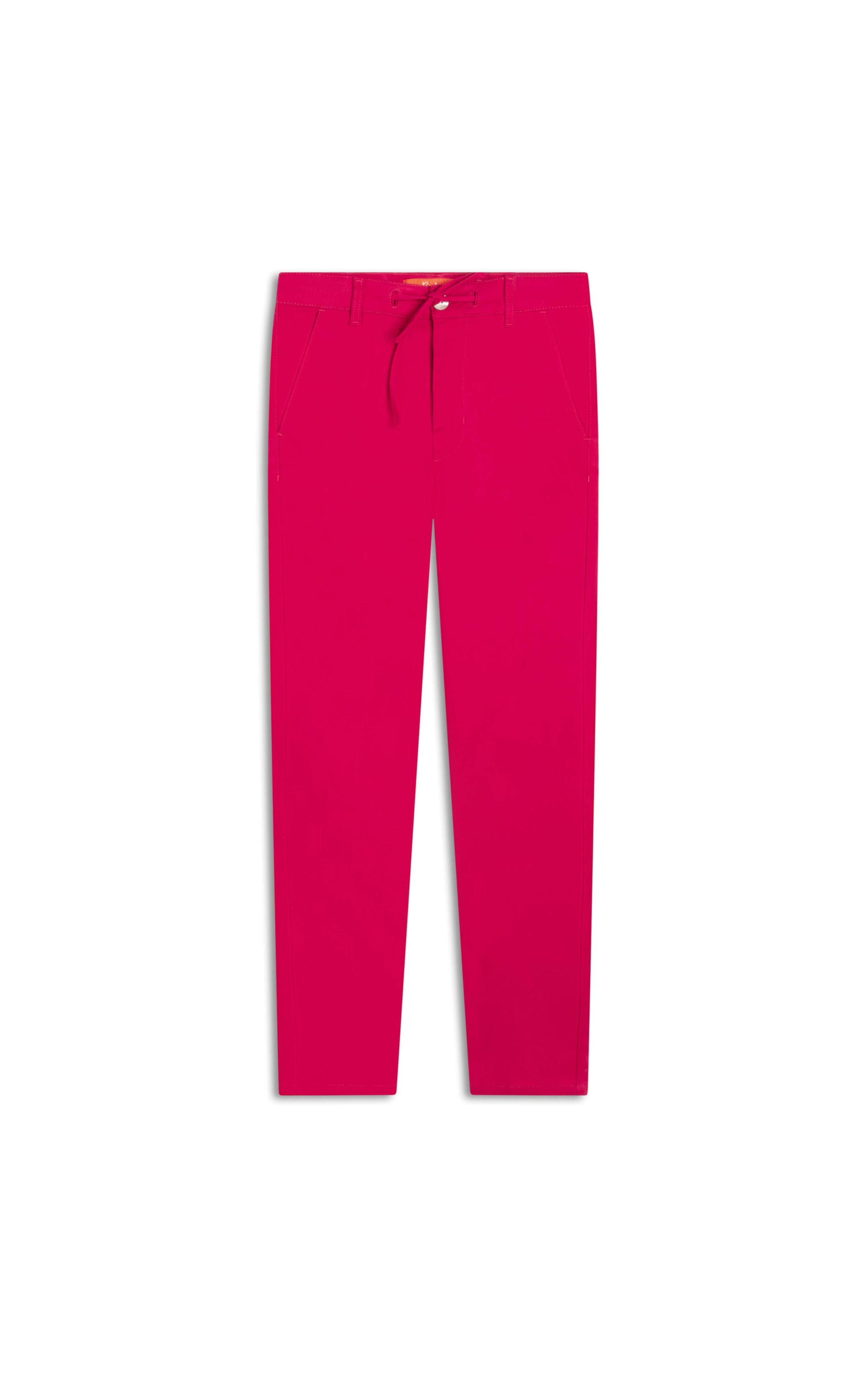 Calça Chino Jogging Preppy Mom Pink