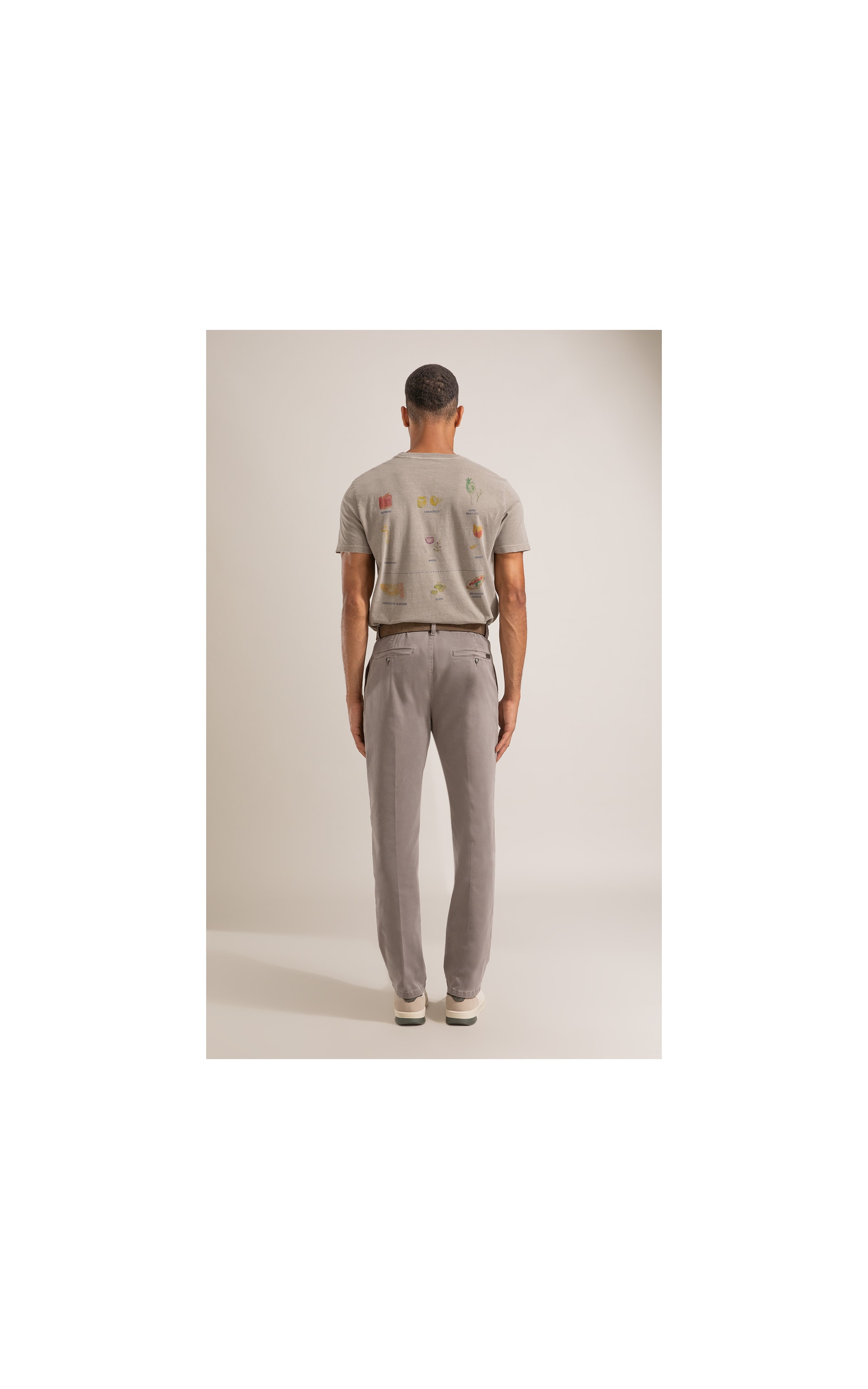 Calça Chino Jogging Preppy Niquel