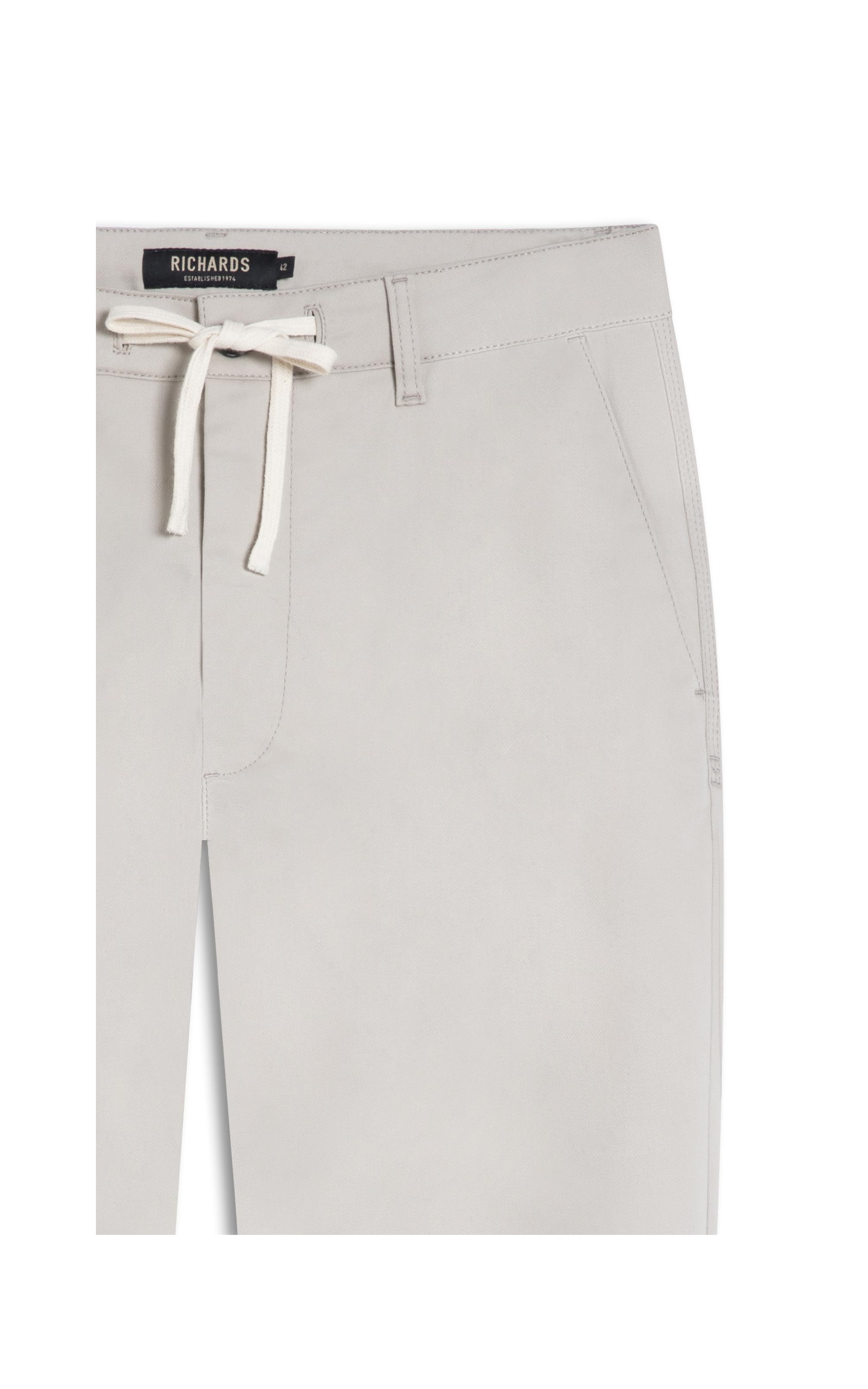 Calça Chino Jogging Preppy Pd Caqui