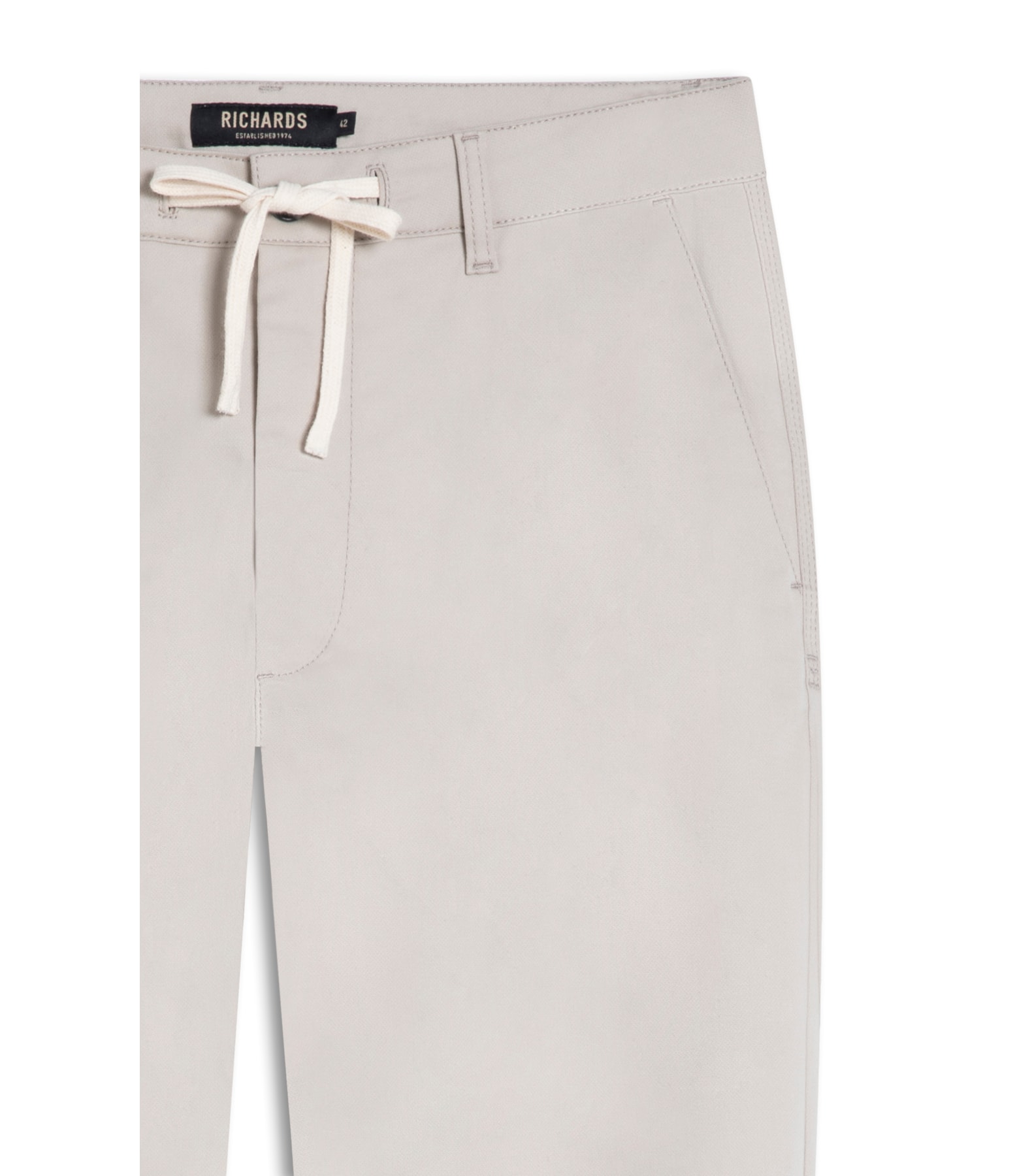 Calça Chino Jogging Preppy Pd Caqui