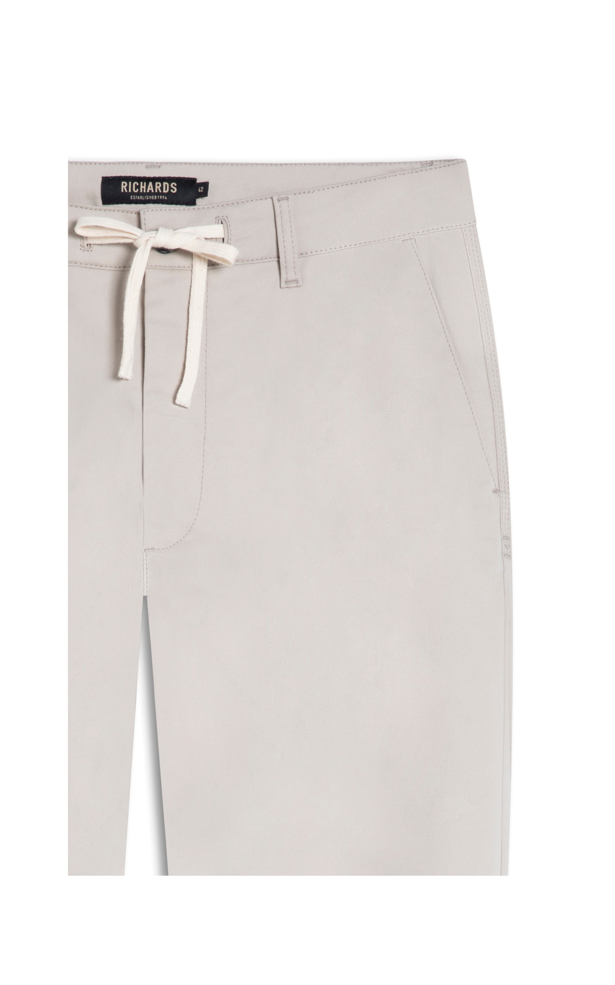 Calça Chino Jogging Preppy Pd Caqui