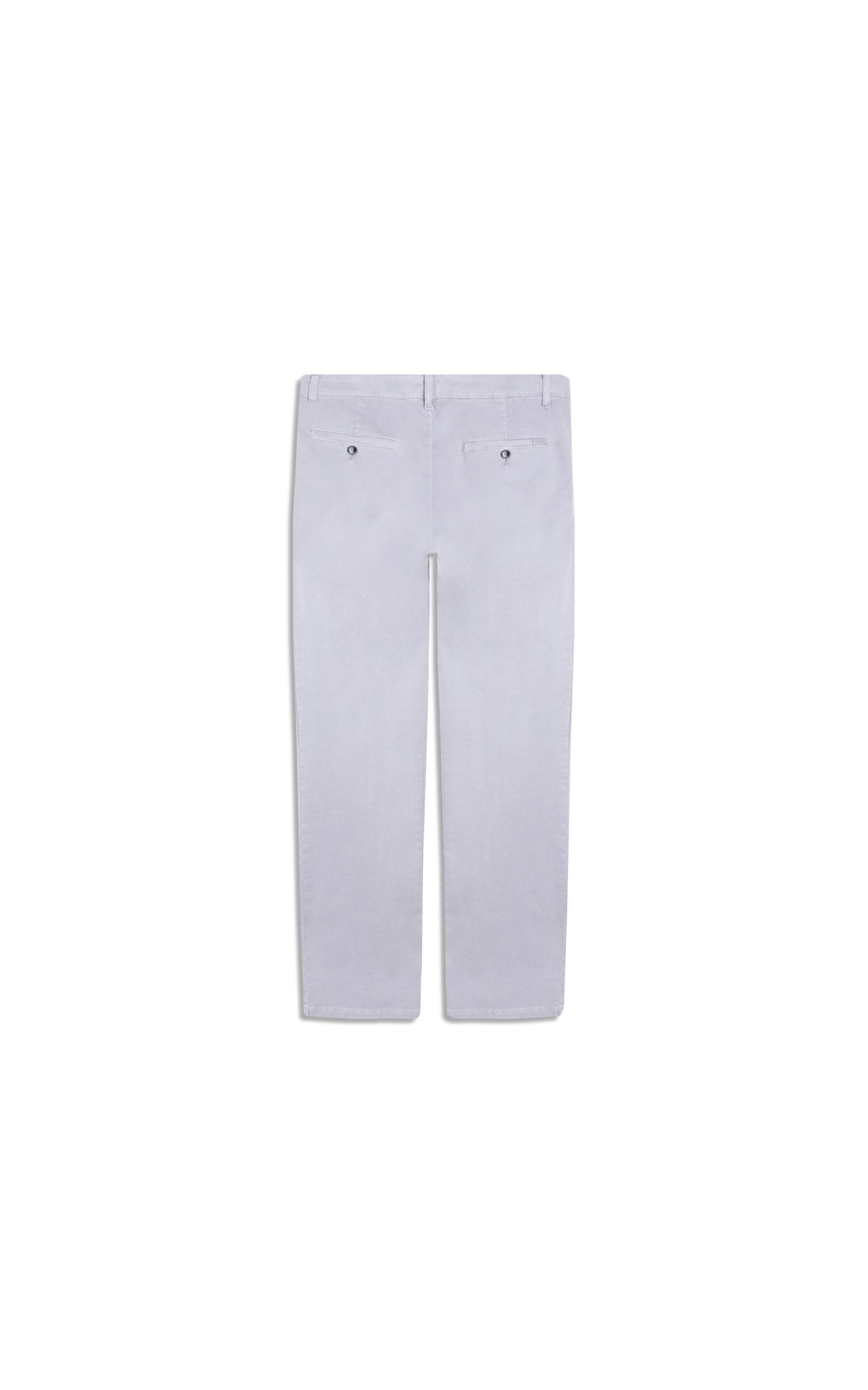 Calça Chino Jogging Preppy Pd Prata
