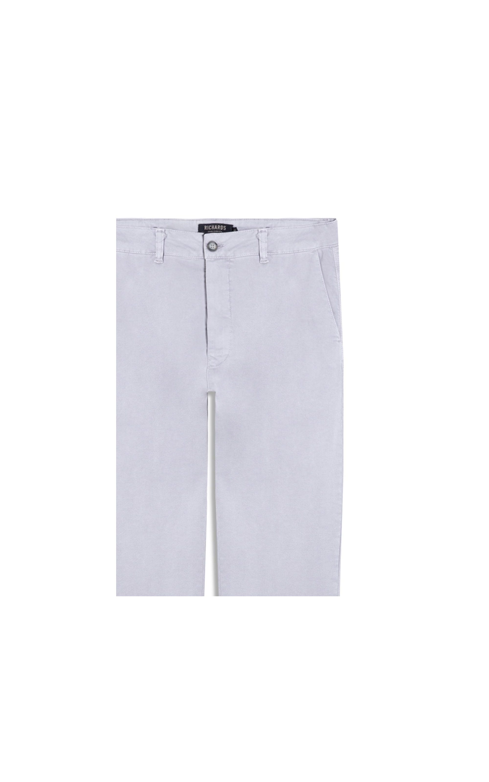 Calça Chino Jogging Preppy Pd Prata