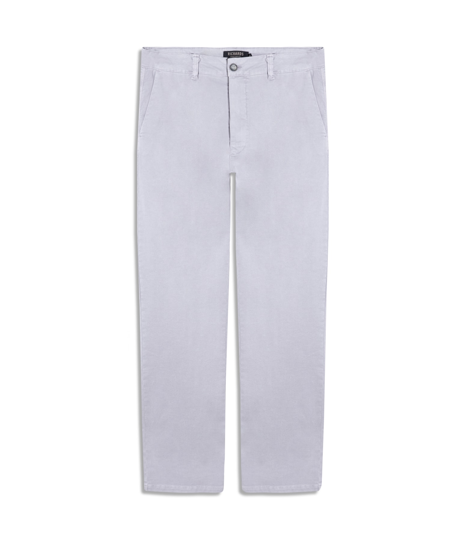 Calça Chino Jogging Preppy Pd Prata