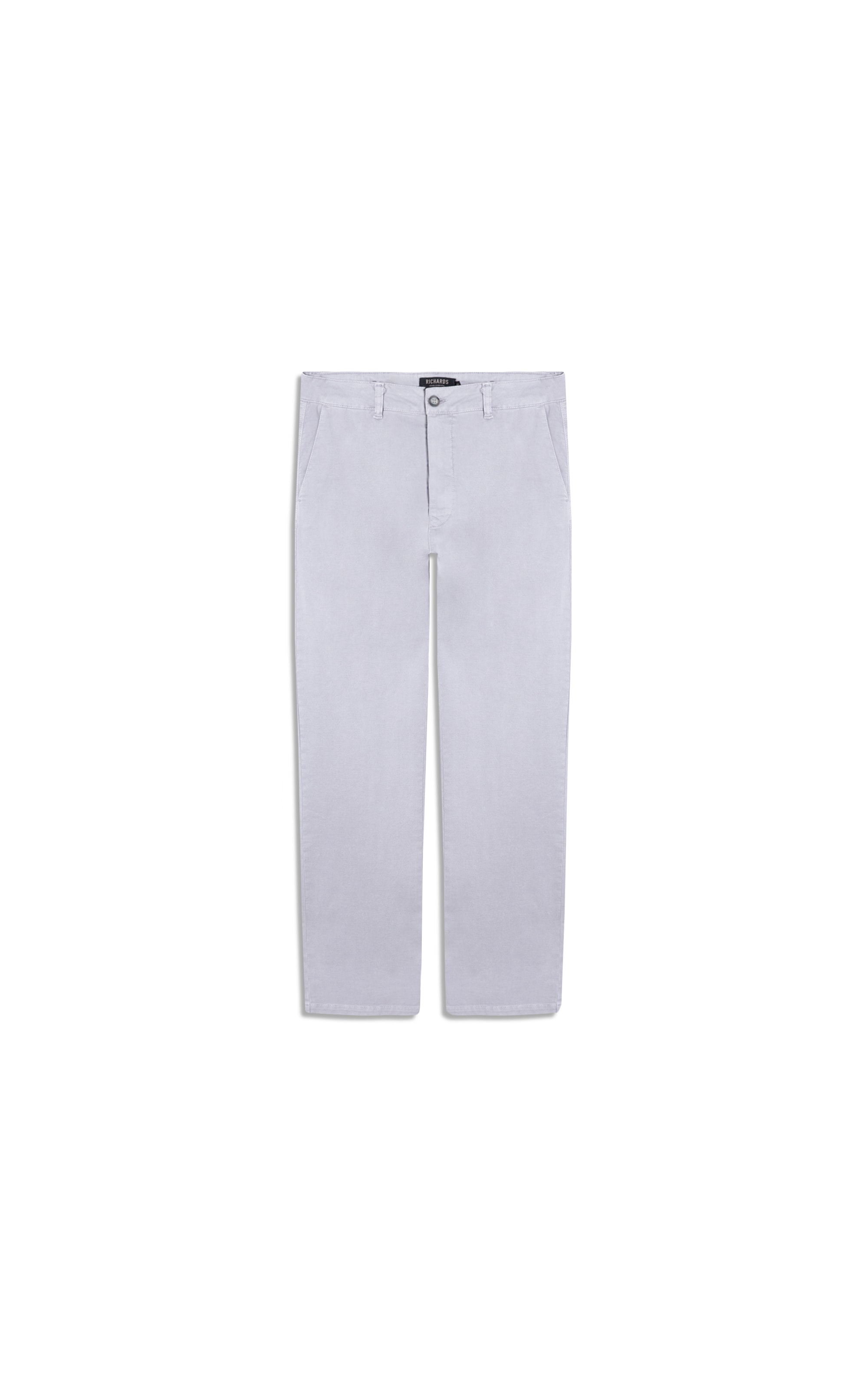 Calça Chino Jogging Preppy Pd Prata
