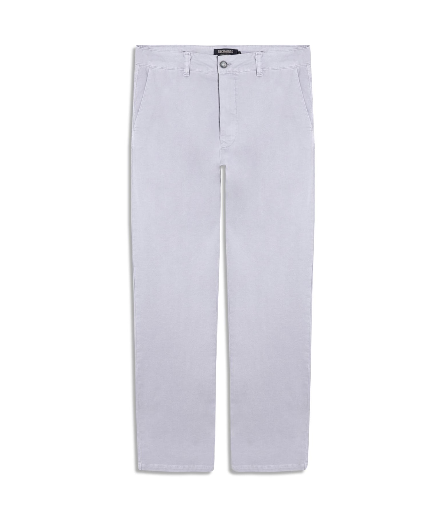 Calça Chino Jogging Preppy Pd Prata