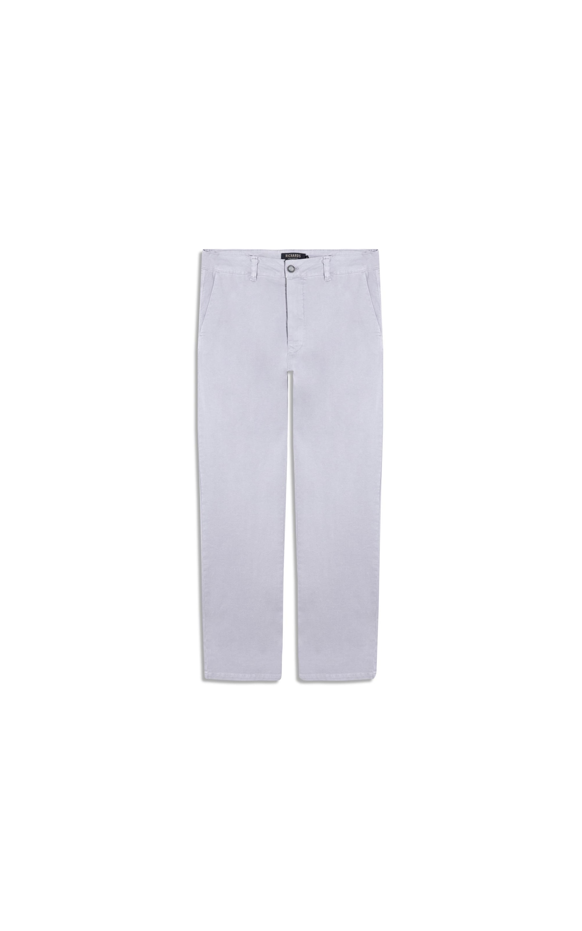 Calça Chino Jogging Preppy Pd Prata