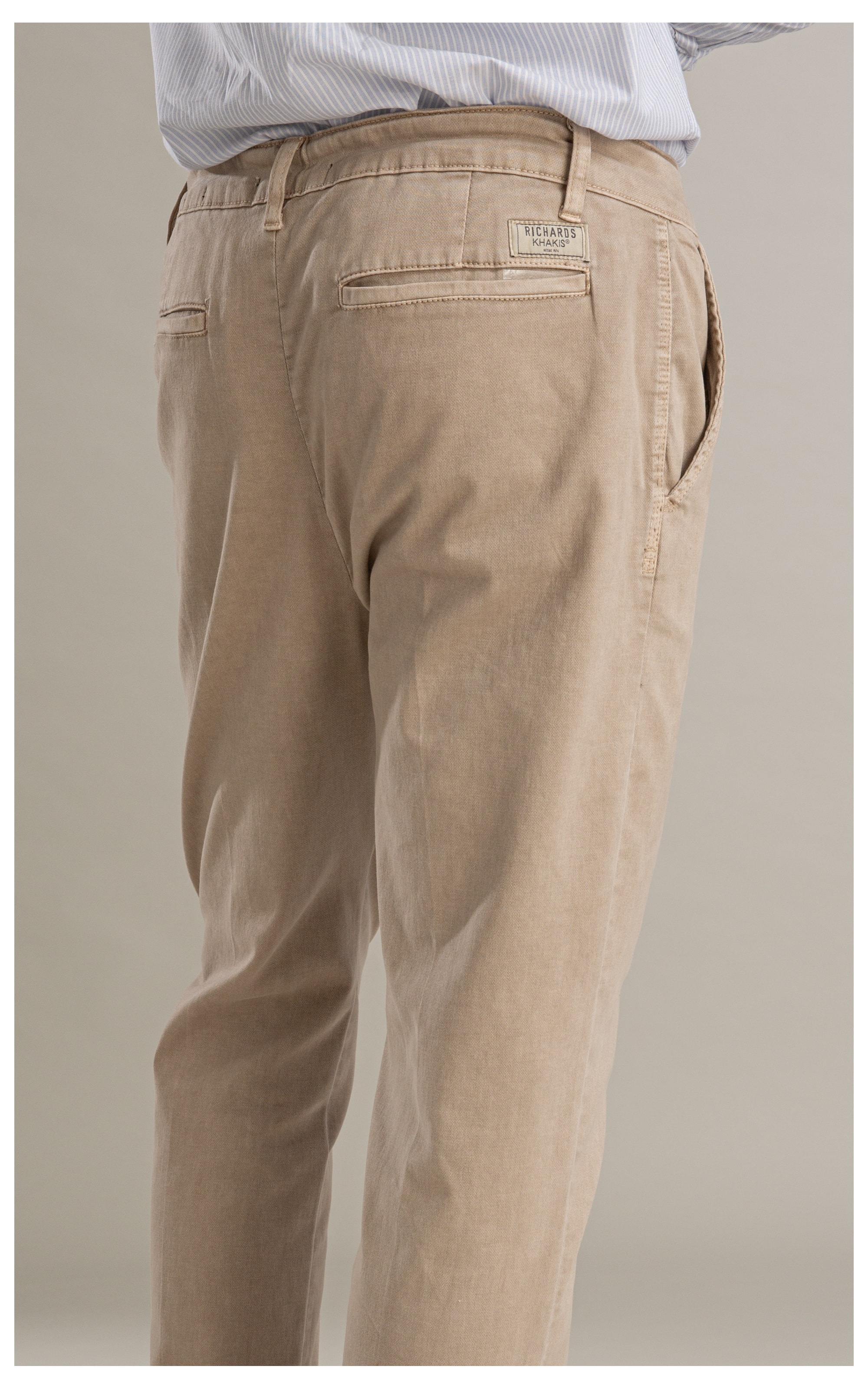 Calça Chino Jogging Preppy Pd Silver