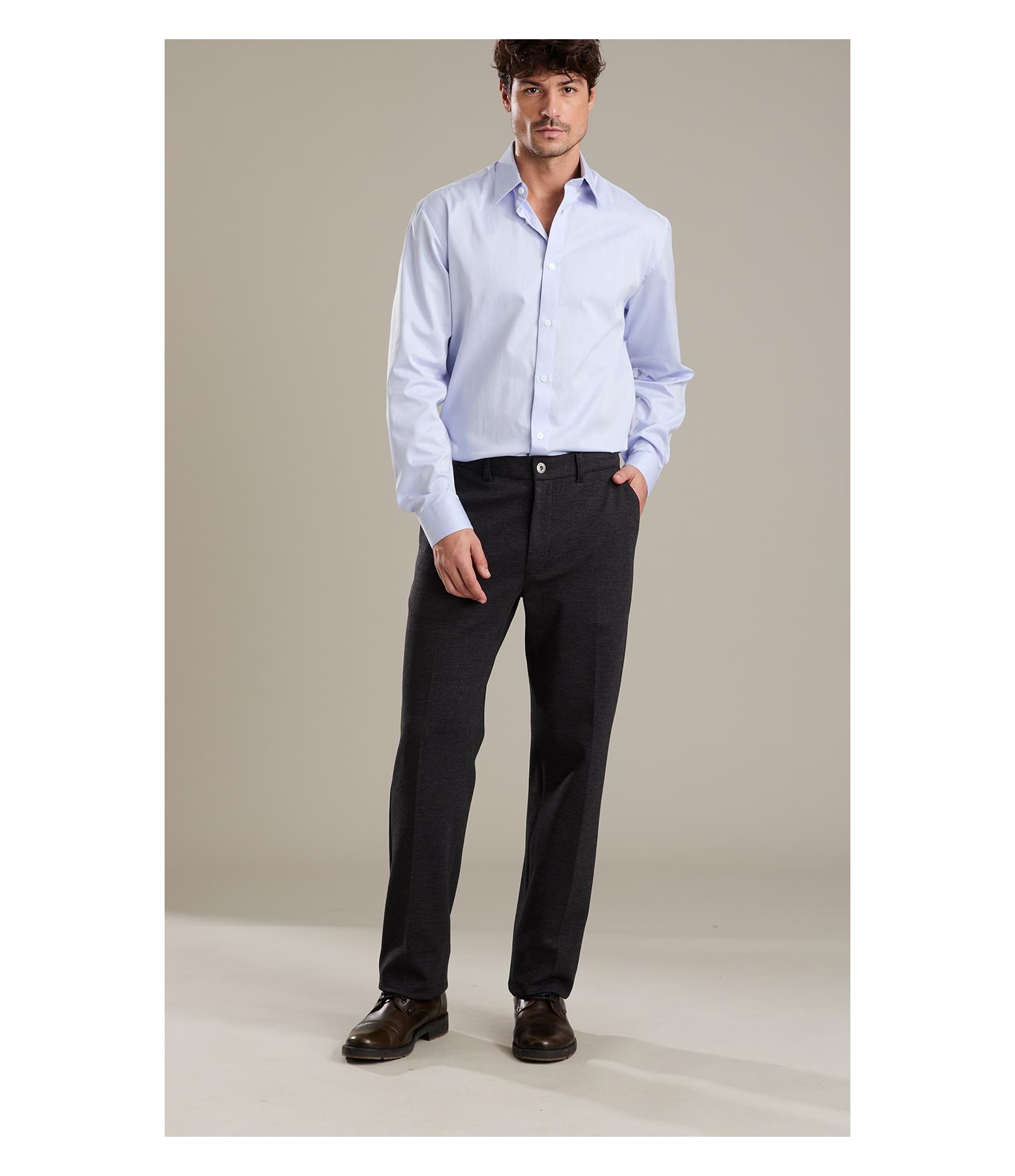 Calça Chino Malha Monti Preto