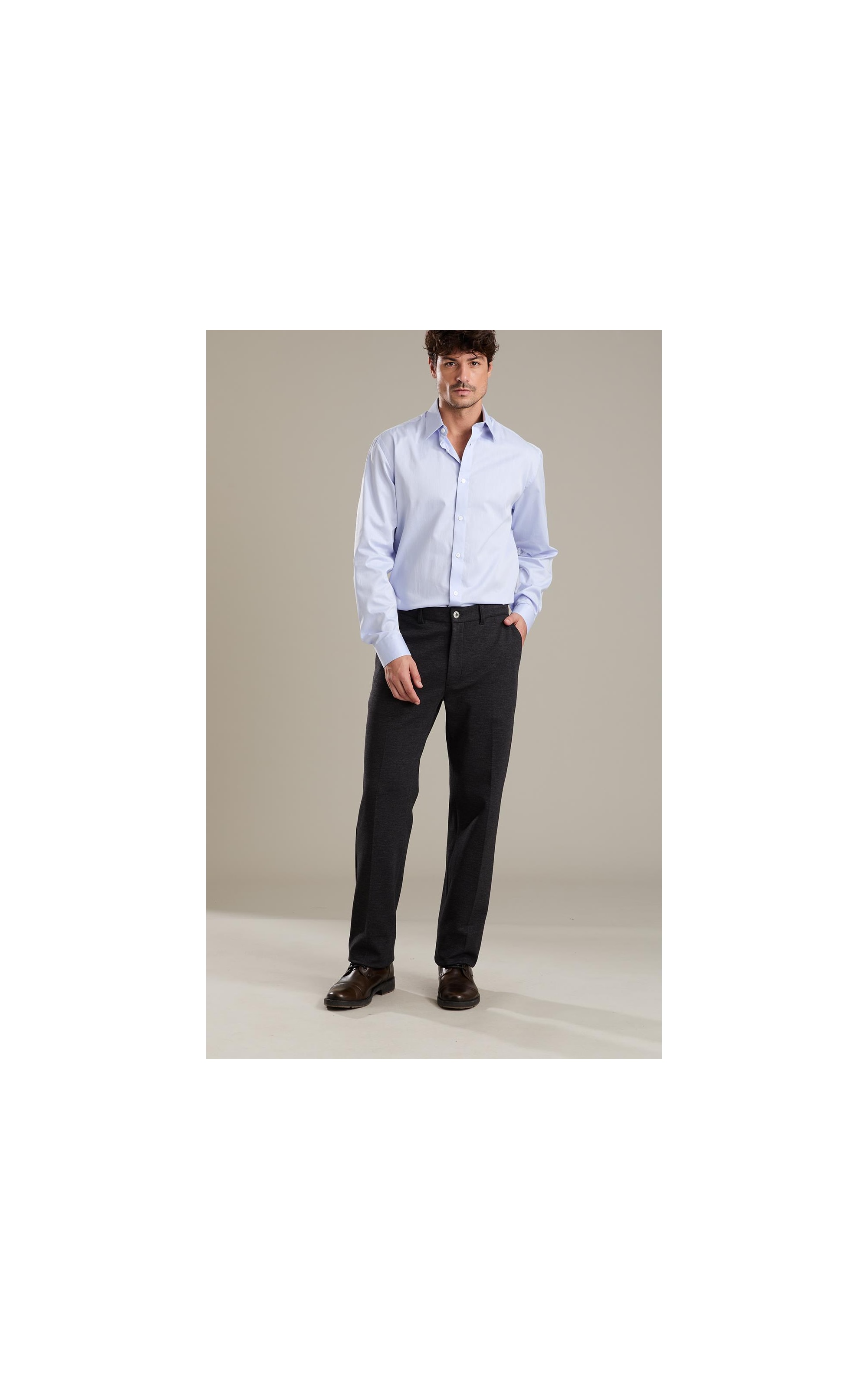 Calça Chino Malha Monti Preto