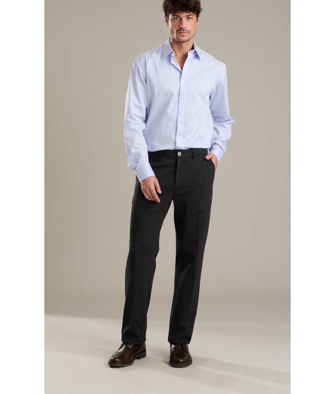 Calça Chino Malha Monti Preto