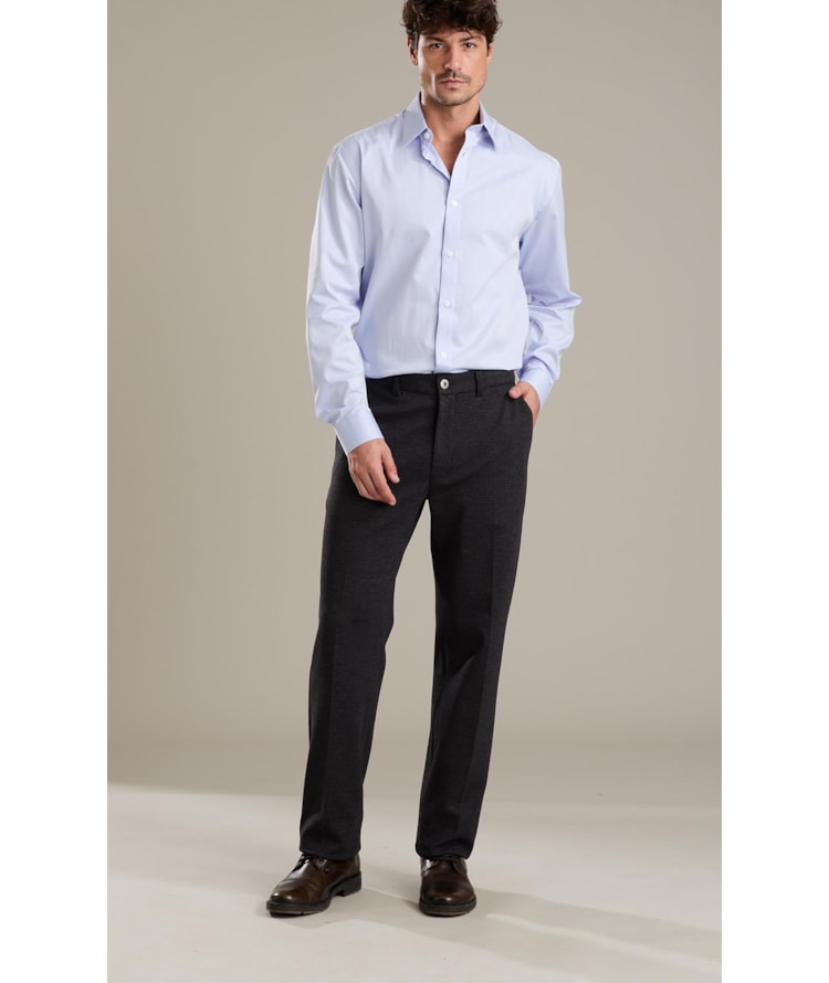 Calça Chino Malha Monti Preto