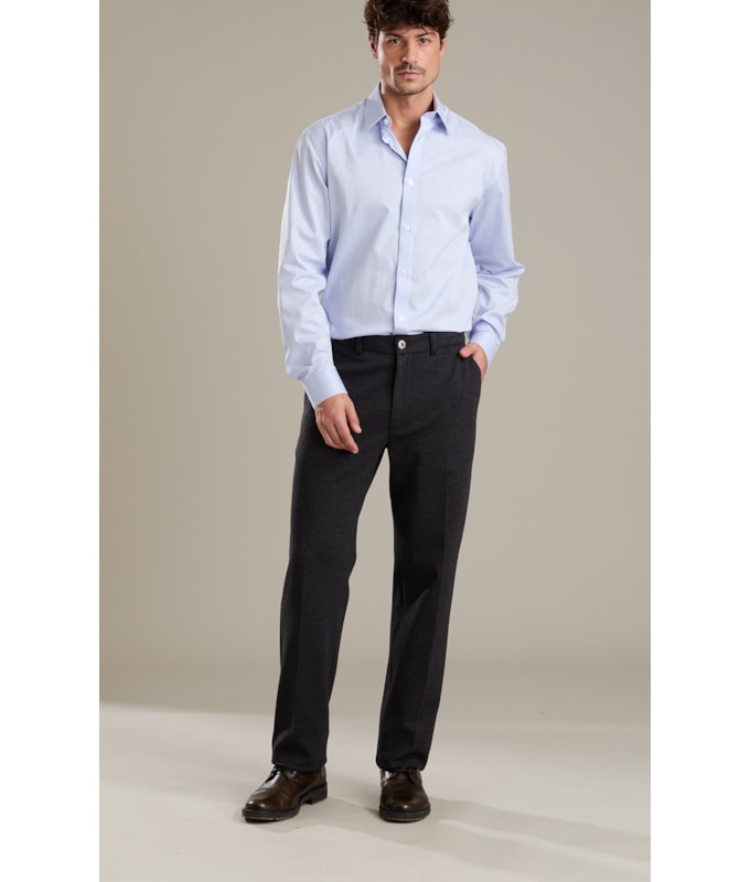 Calça Chino Malha Monti Preto