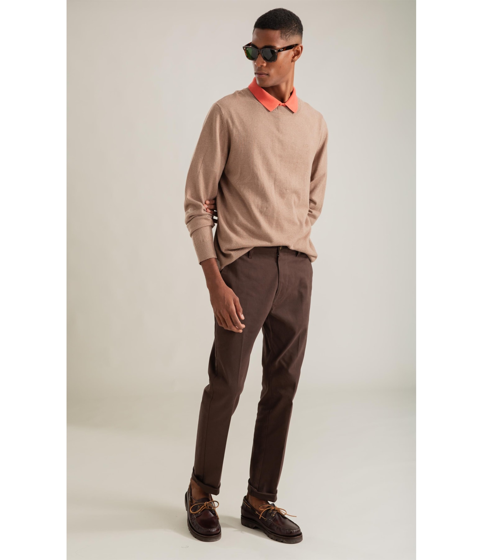 Calca Chino Marrom