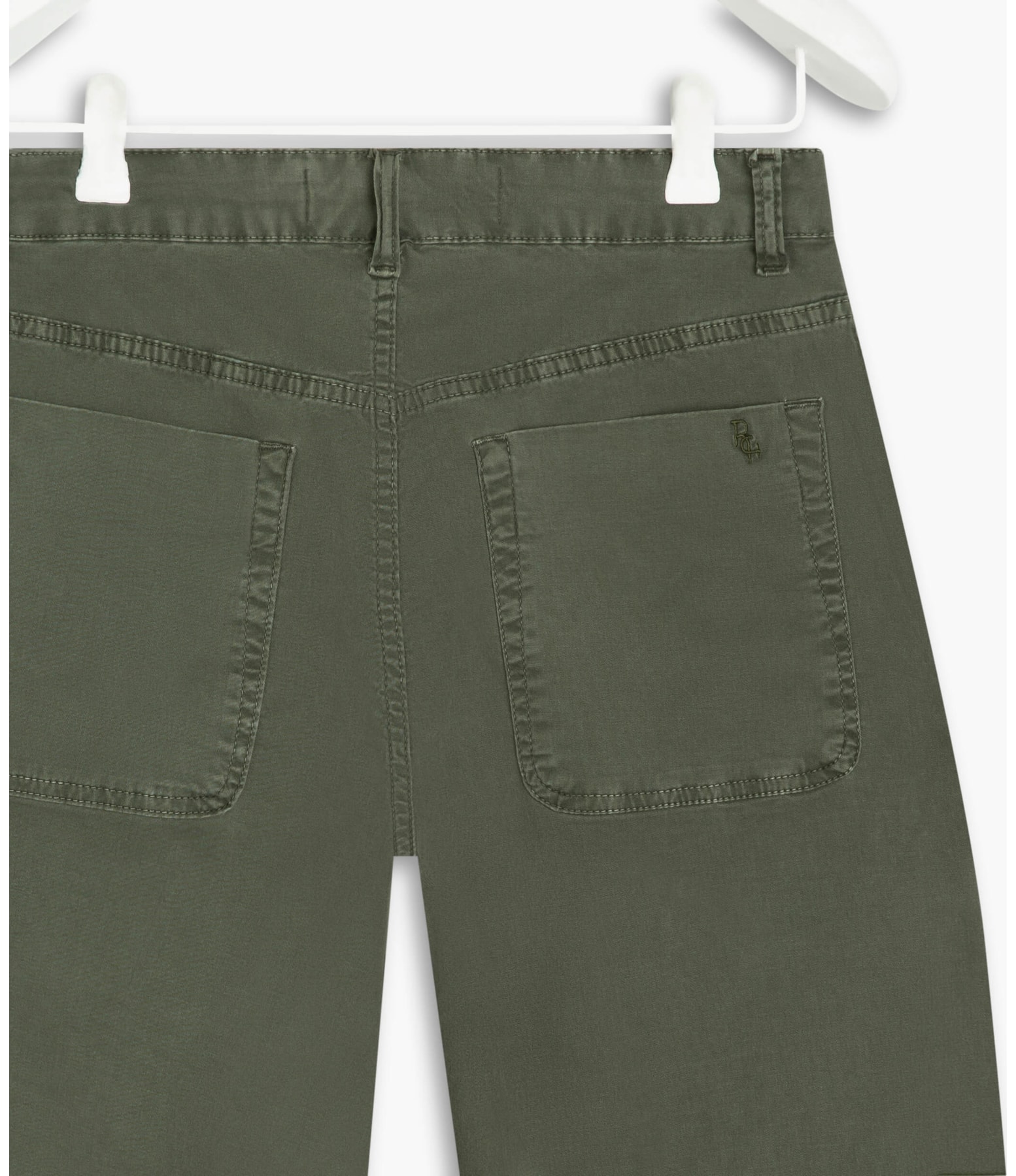 Calça Chino Navy Canvas Verde Escuro