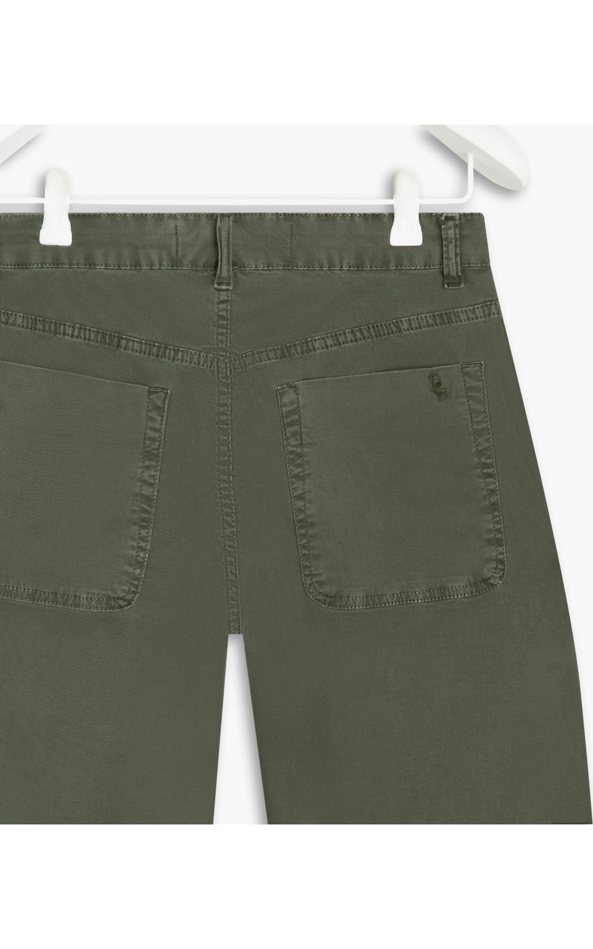 Calça Chino Navy Canvas Verde Escuro