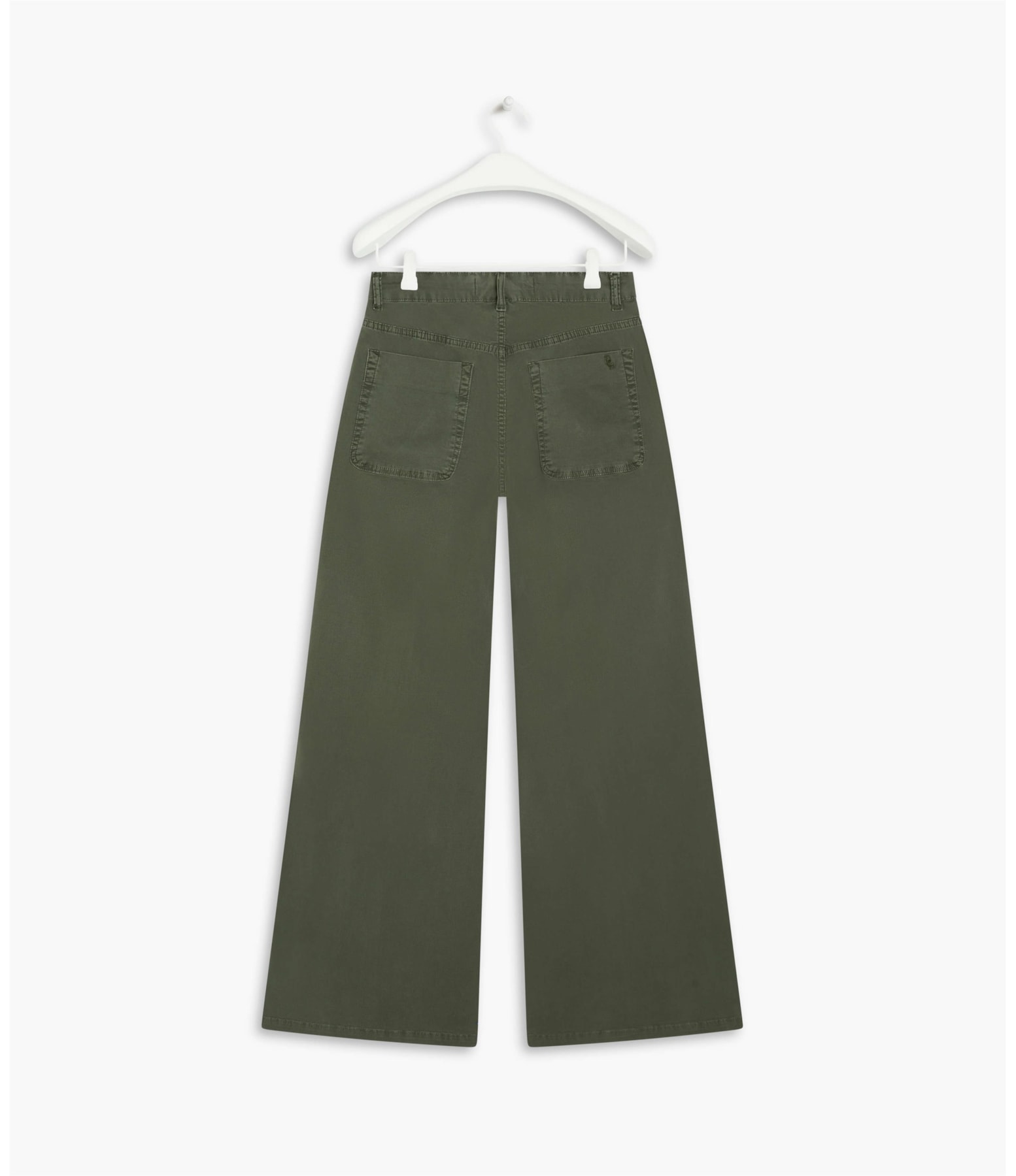 Calça Chino Navy Canvas Verde Escuro