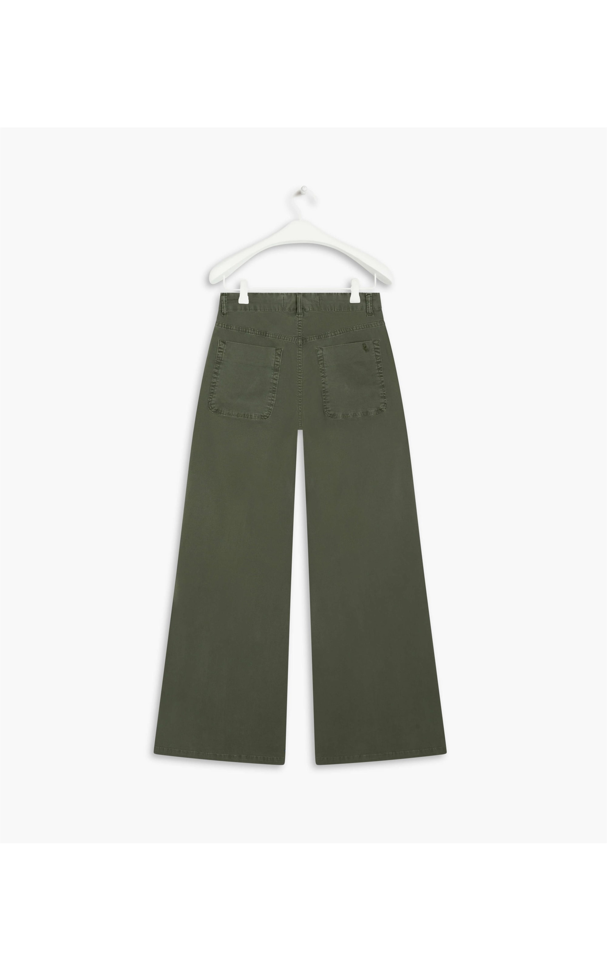 Calça Chino Navy Canvas Verde Escuro