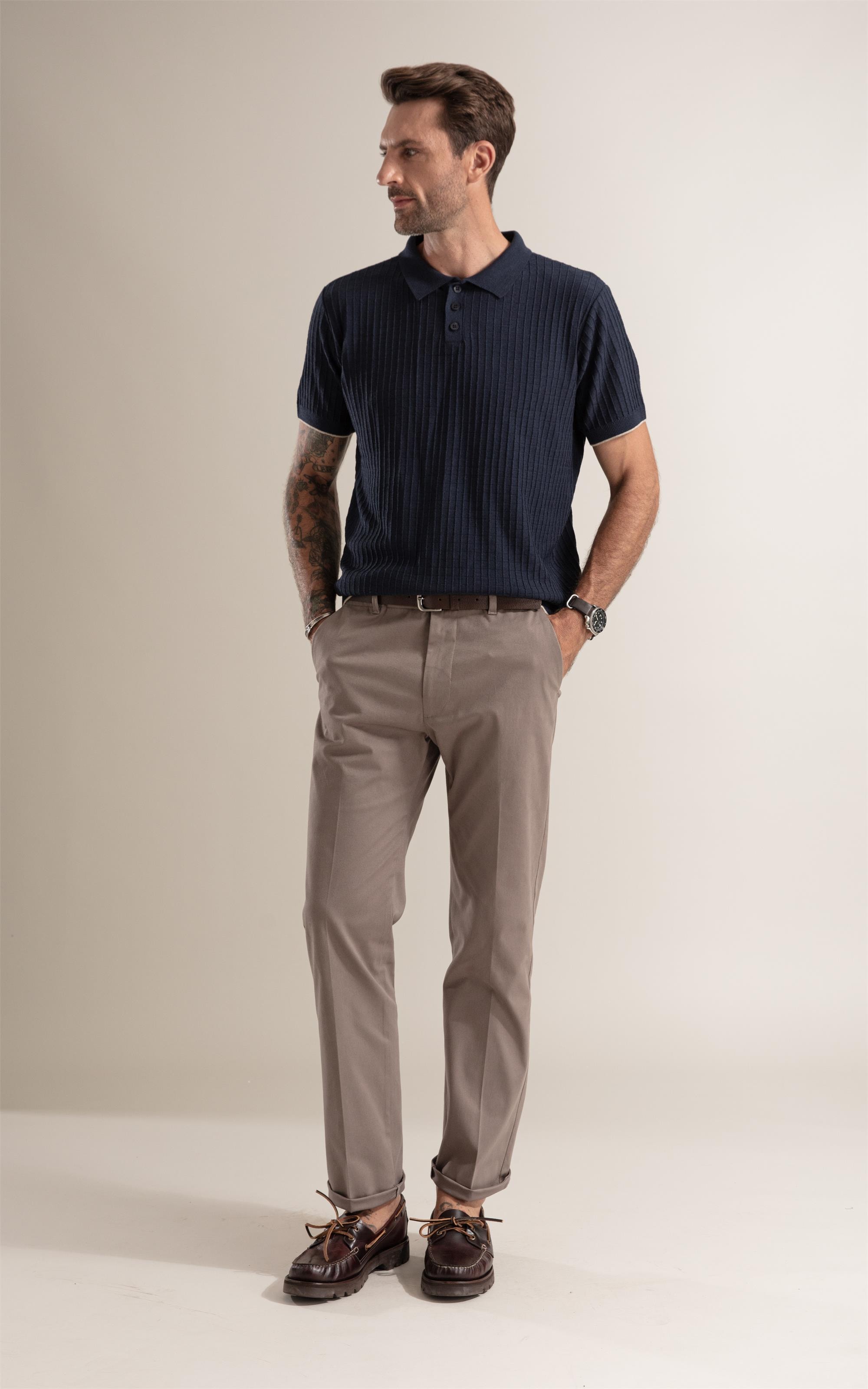 Calça Chino Niquel